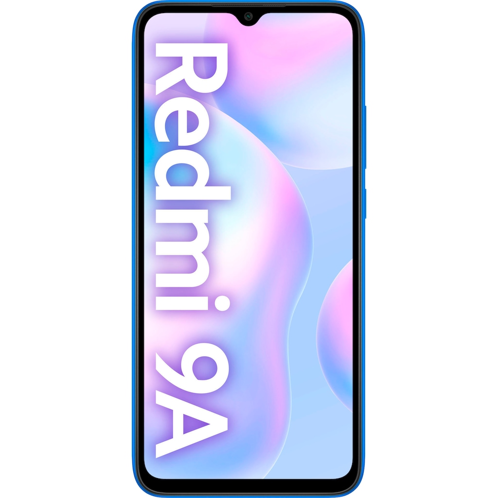 Xiaomi Smartphone »XIAOMI Redmi 9A 2GB+32GB«, blau, 16,59 cm/6,53 Zoll, 32 GB Speicherplatz, 13 MP Kamera