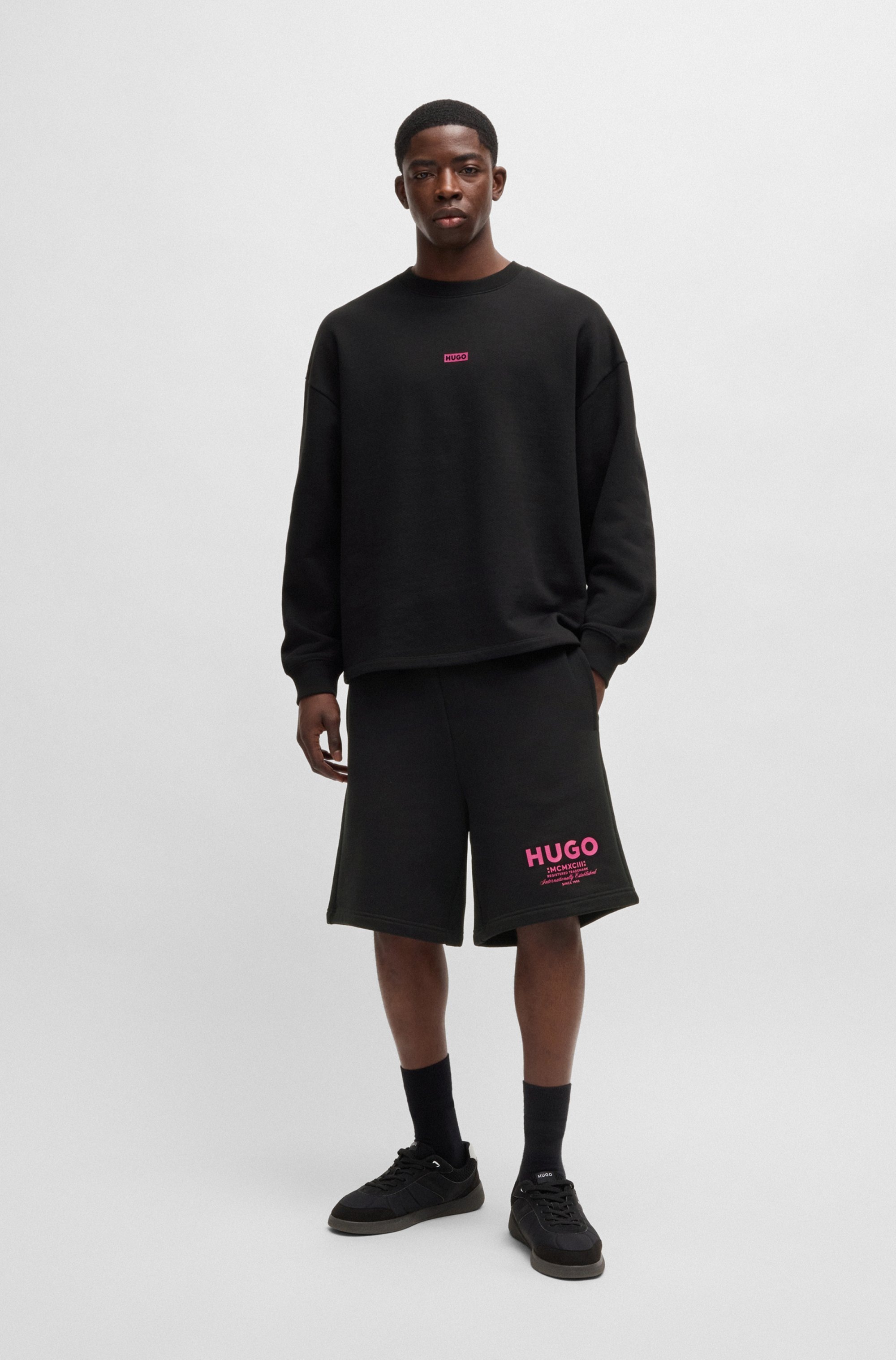 HUGO Blue Sweatshirt »Naviu«, mit Rückendruck
