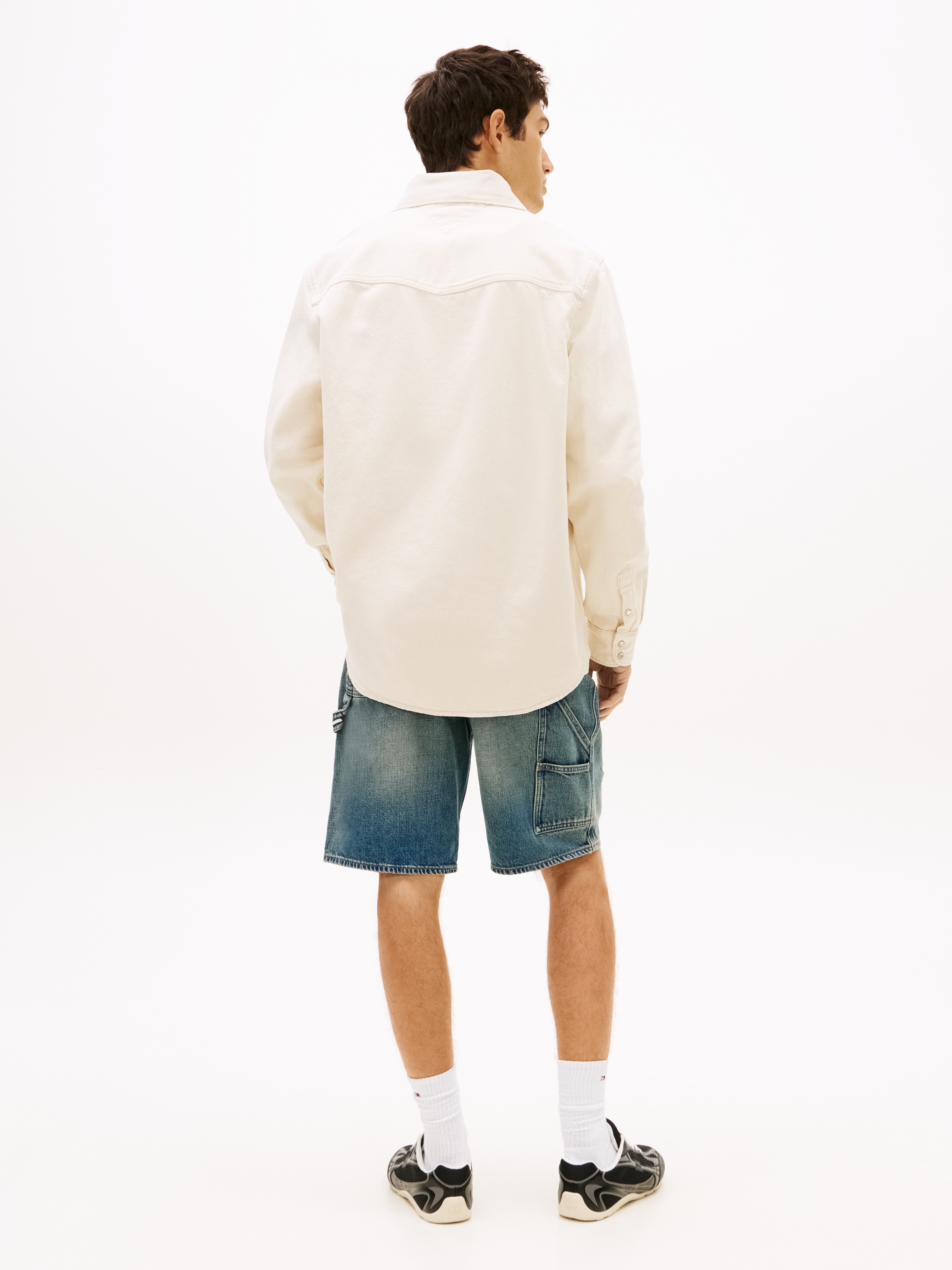 Tommy Jeans Jeansjacke »DENIM WESTERN« ohne Kapuze Regular fit mit Brusttaschen