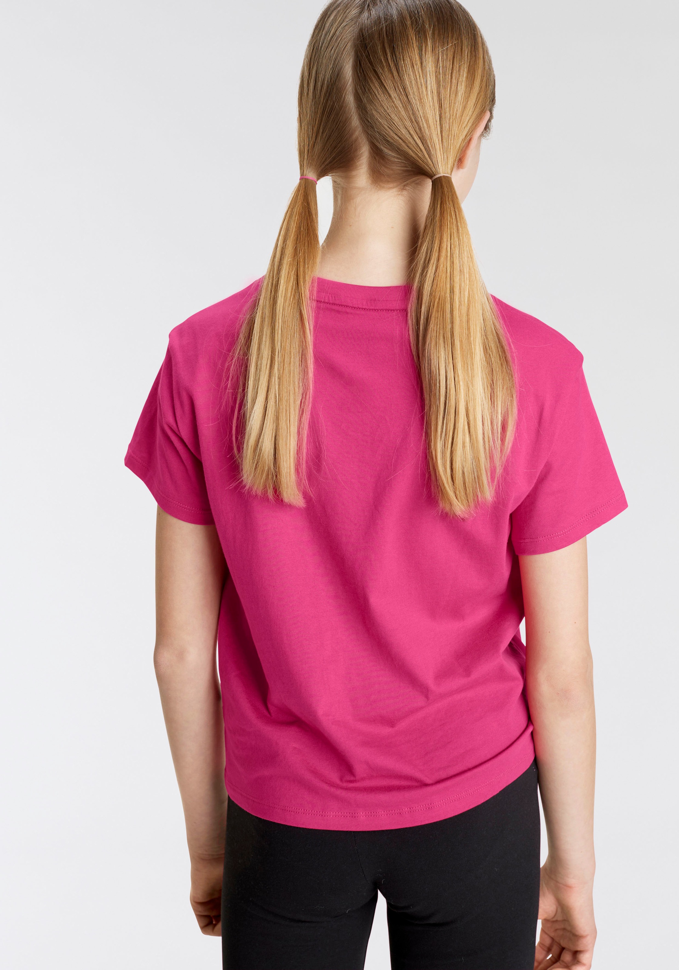 T-Shirt »ESS+ PUMA Logo ♕ Tee Knotted - bei Kinder« für
