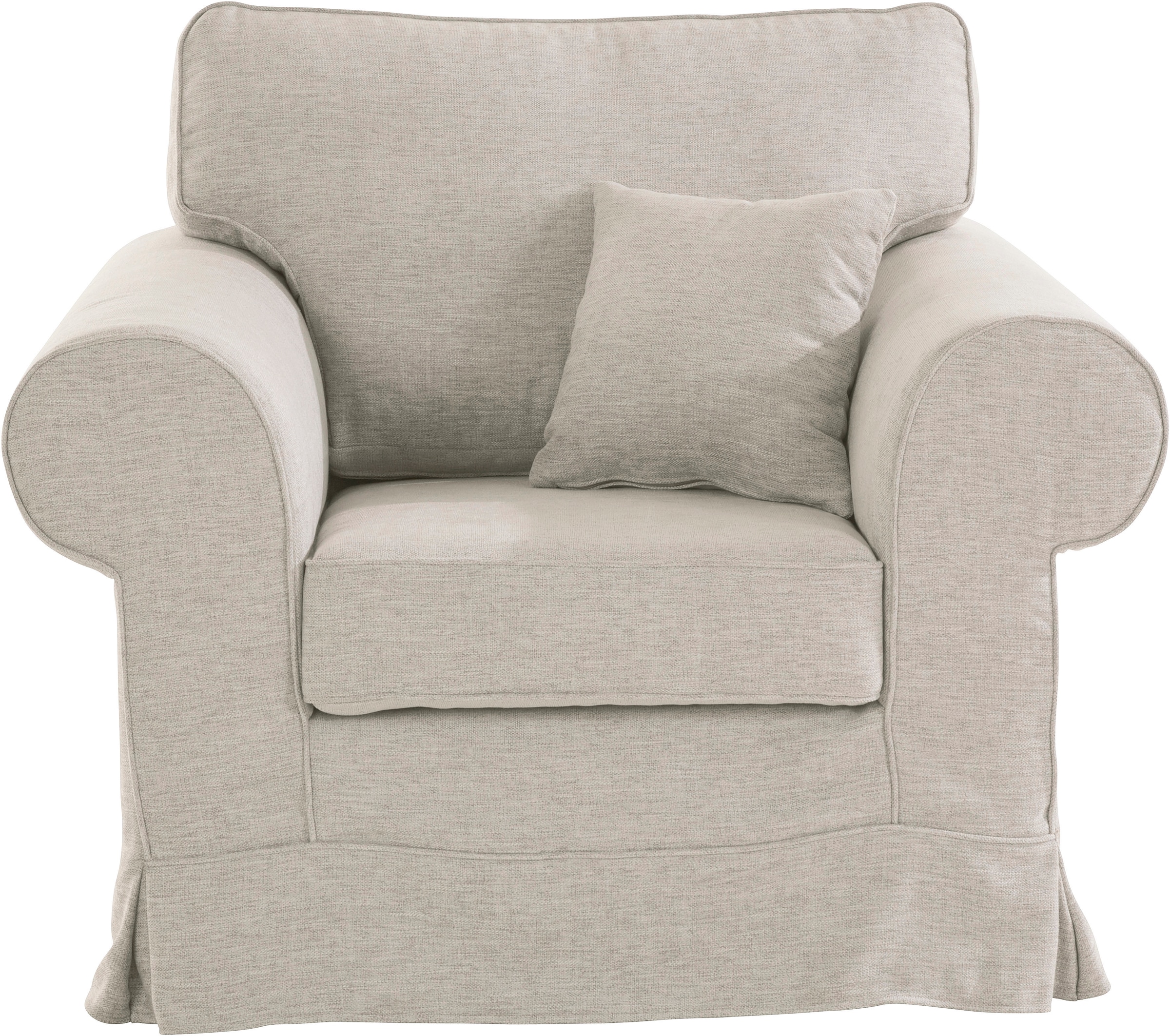 bestellen passend Sessel in mit uni »Shadmoor«, Shadmoor-Serie Blumendruck, bequem Home oder zur Hussenoptik, affaire
