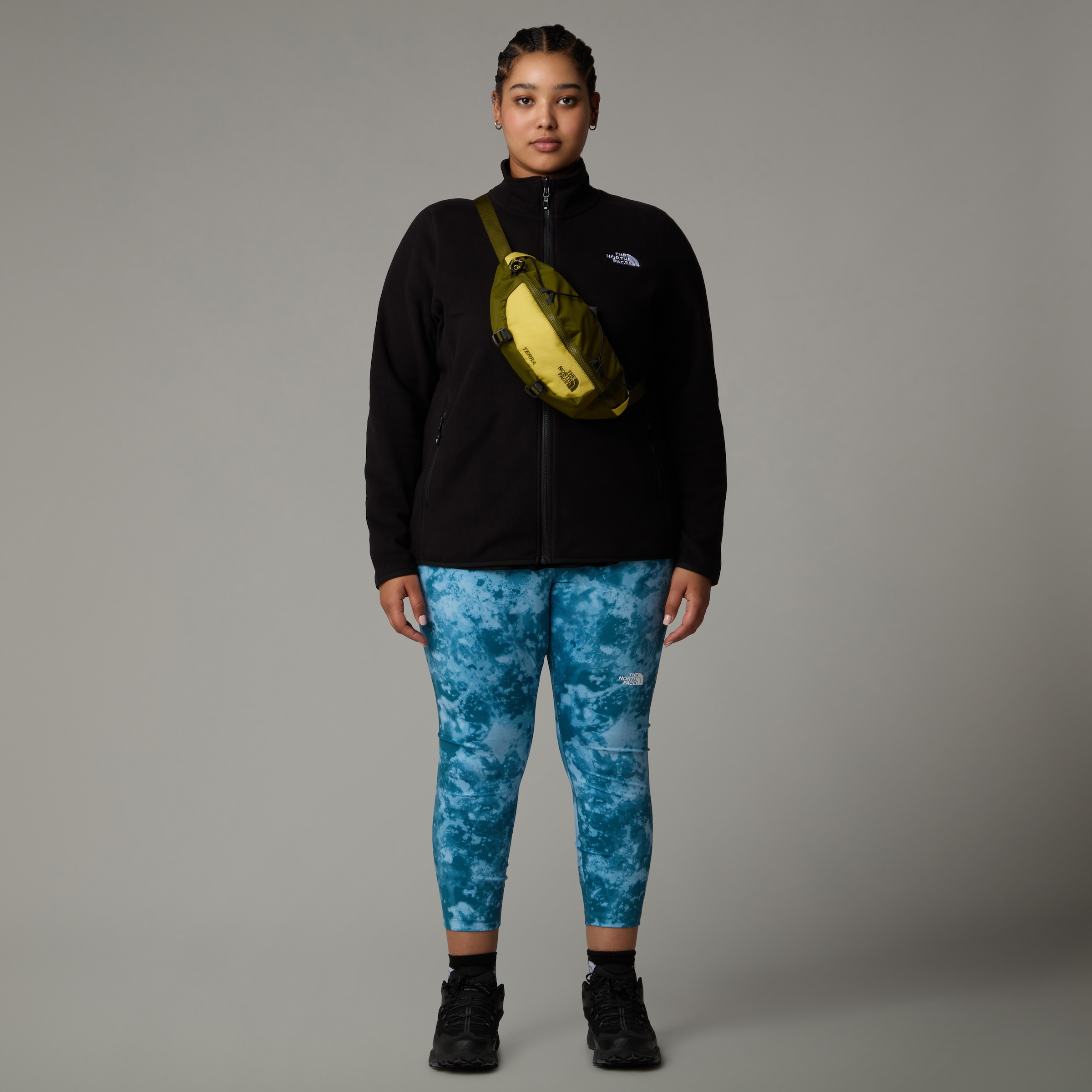 The North Face Fleecejacke »PLUS 100 GLACIER FLEECE FULL ZIP«, in Übergröße