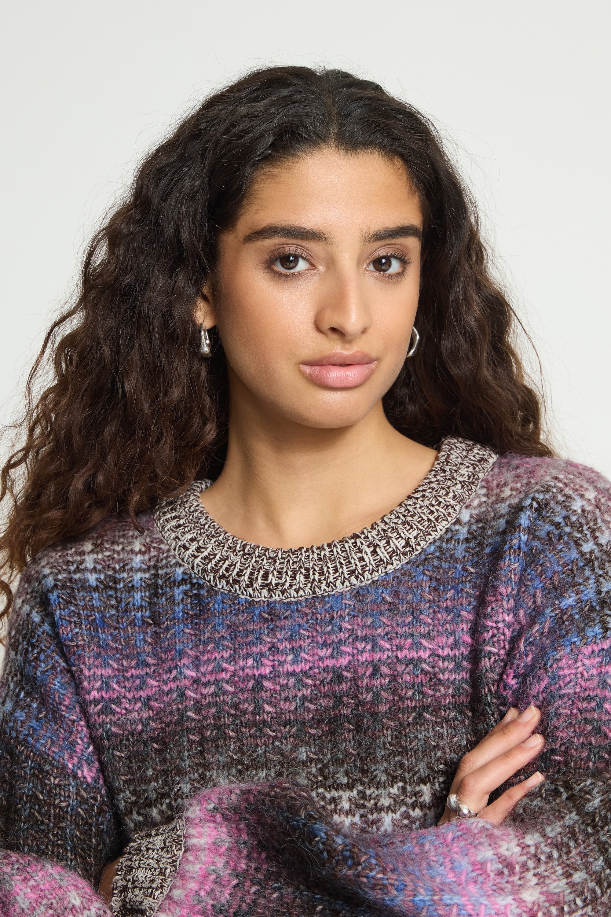 Ichi Strickpullover »Damen Strickpullover langarm IHDASUNTE«