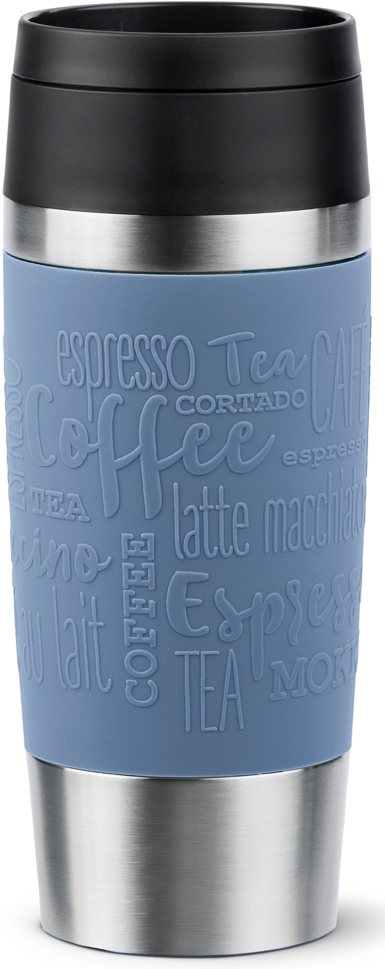 EMSA Travel Mug Classic 36 ml Blau, Edelstahl