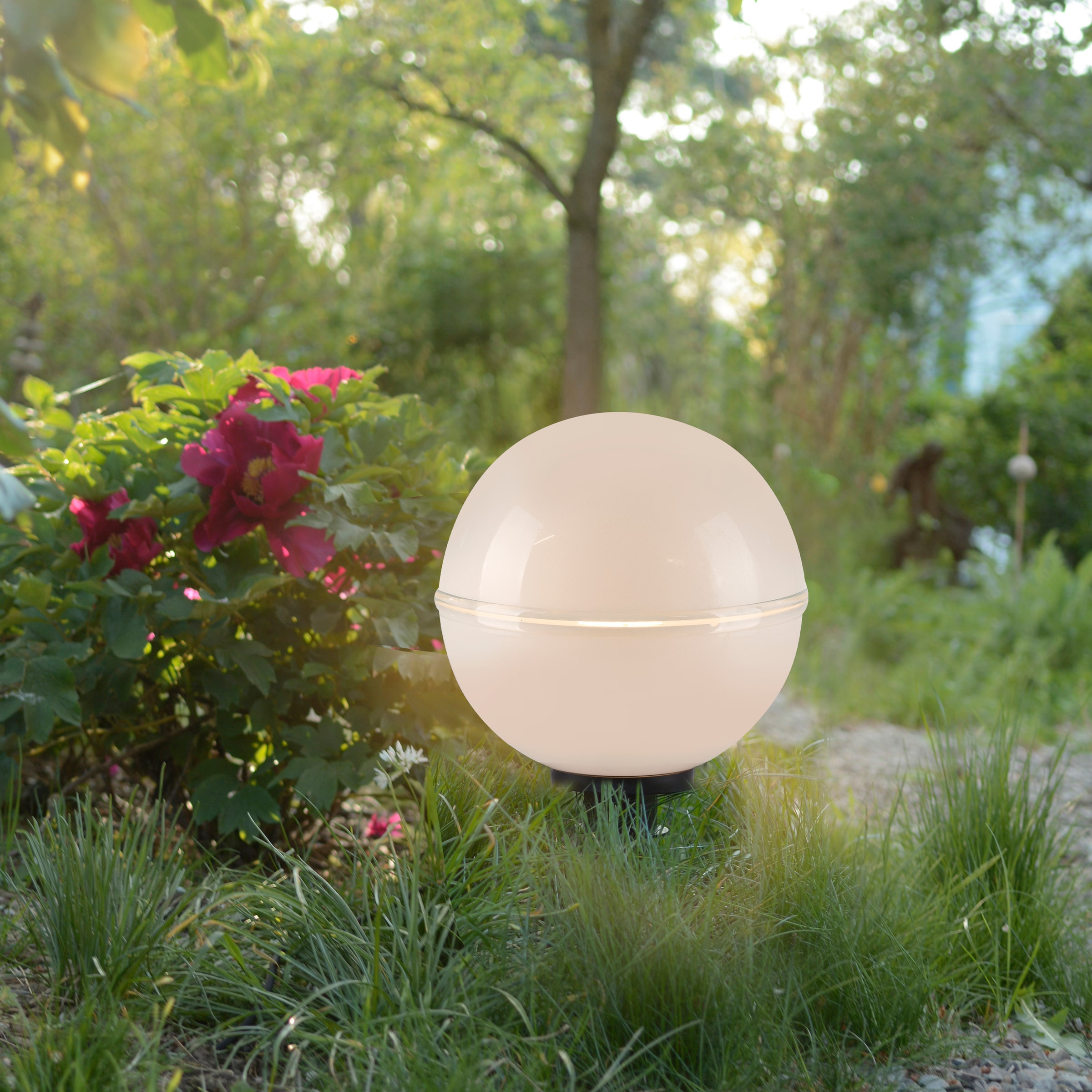 JUST LIGHT Kugelleuchte »HEMIS« E27 1 Stk. ExklusiveE27, IP44