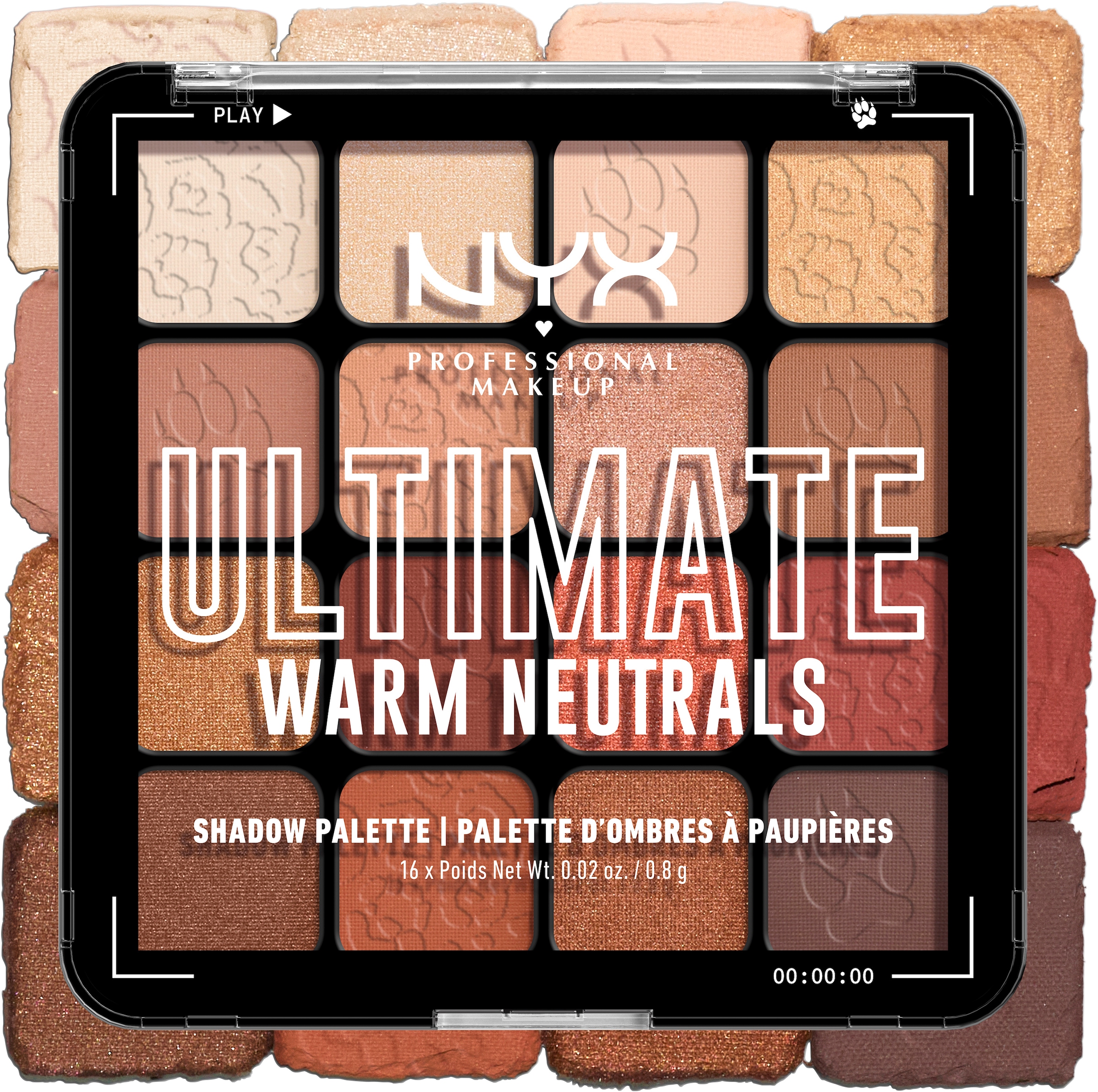 NYX Lidschatten-Palette »NYX Professional Makeup Ultimate Shadow Palette«