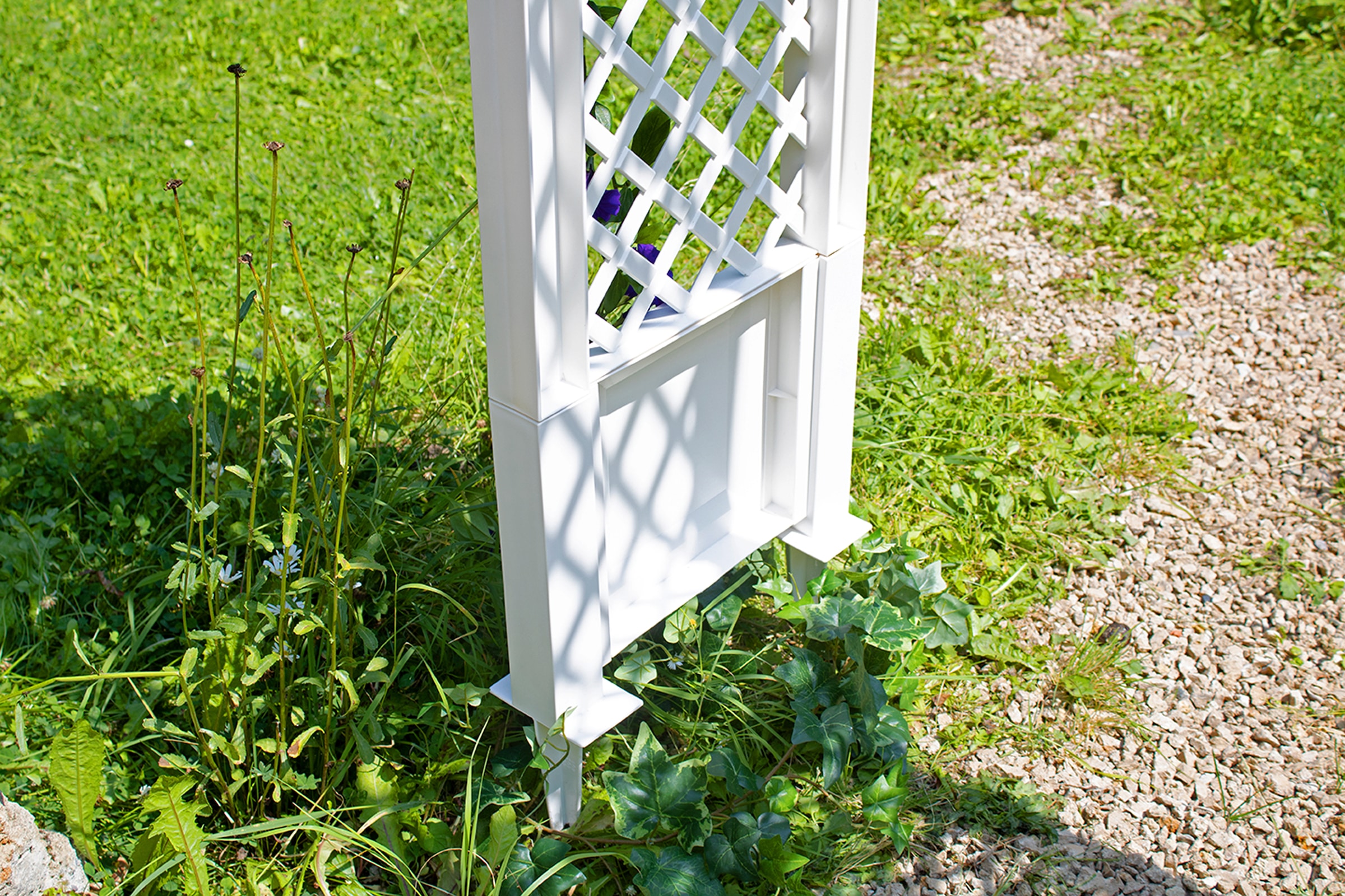 KHW Rosenbogen BxTxH: 100x43x207 cm, mit Erdspießen