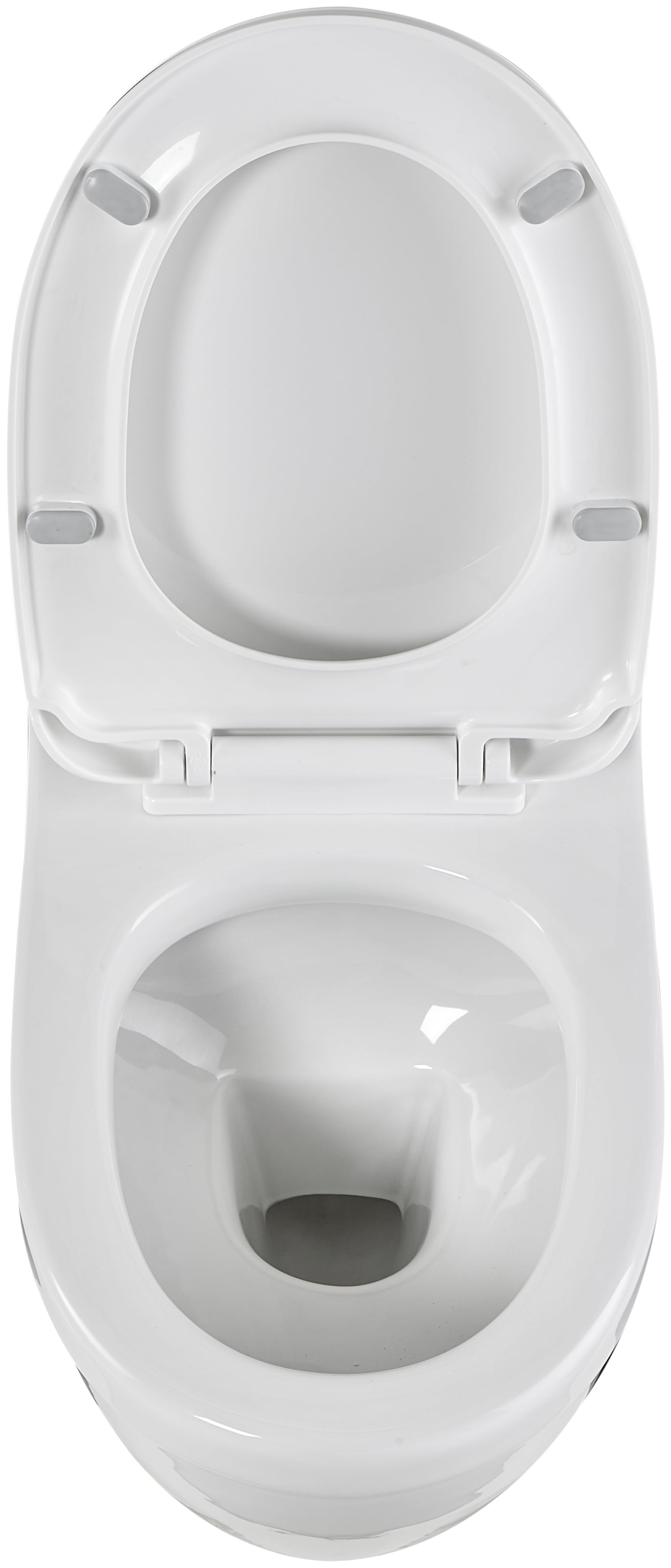| mit aus (Set), Toilette Sanitärkeramik, hochwertiger XXL spülrandlose kaufen online 3 welltime inkl. Tiefspül-WC Jahren »Dover«, WC-Sitz Garantie