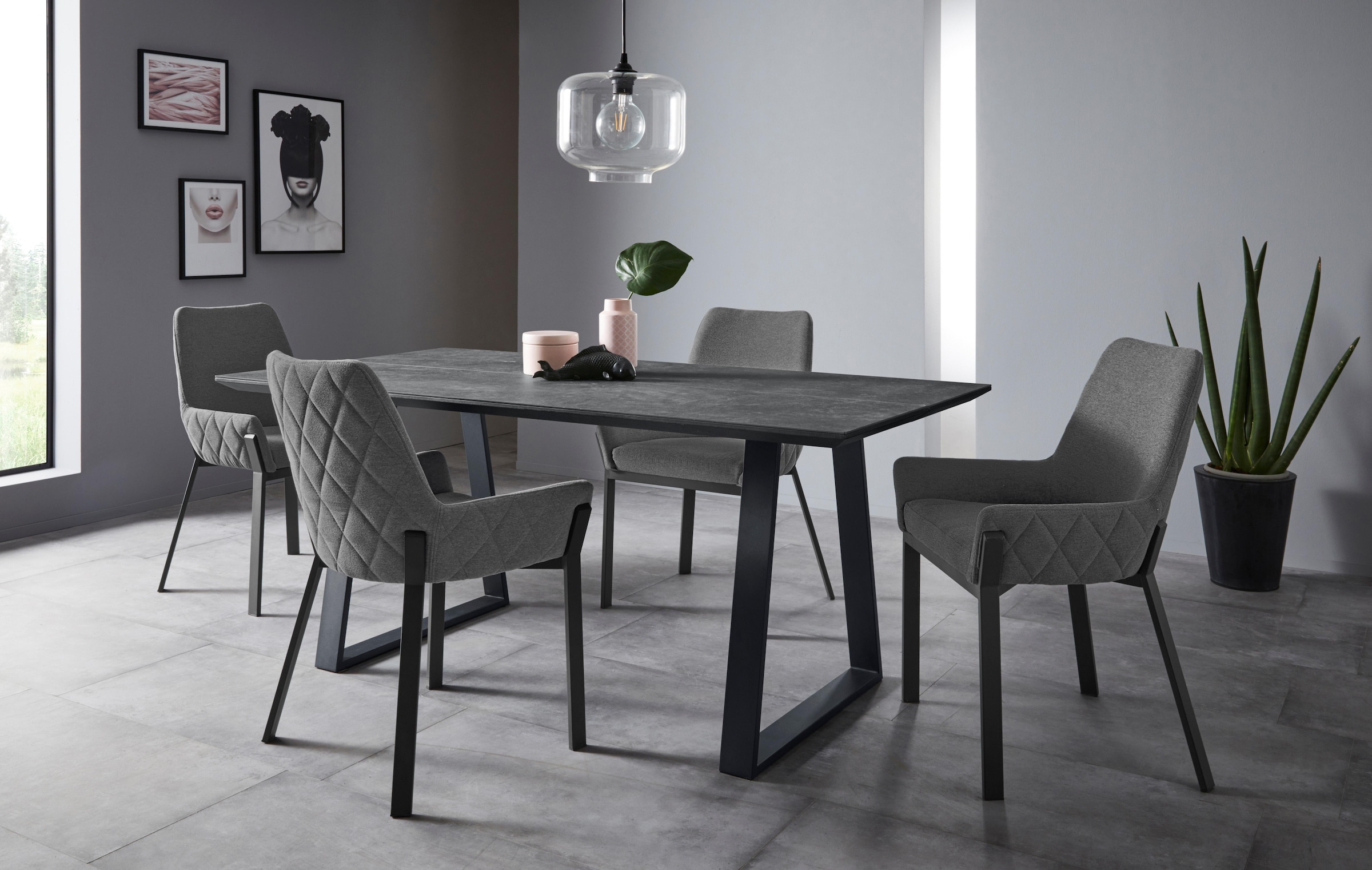 Places of Style Stuhl »Lome, TOPSELLER!«, (Set), 2 St., Webstoff