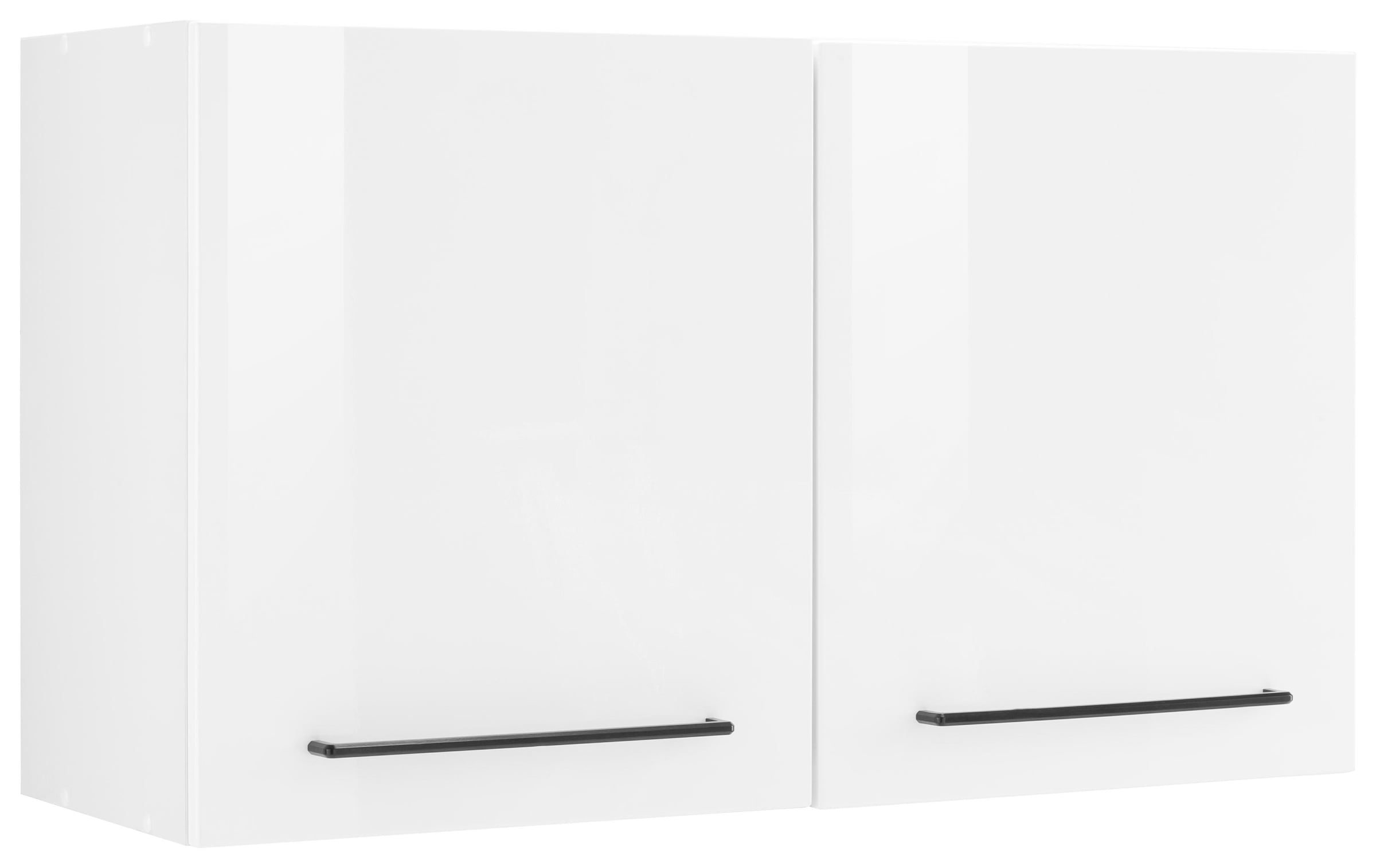 KOCHSTATION Hängeschrank »KS-Tulsa«, 100 cm breit, 57 cm hoch, 2 Türen, schwarzer Metallgriff, MDF Front