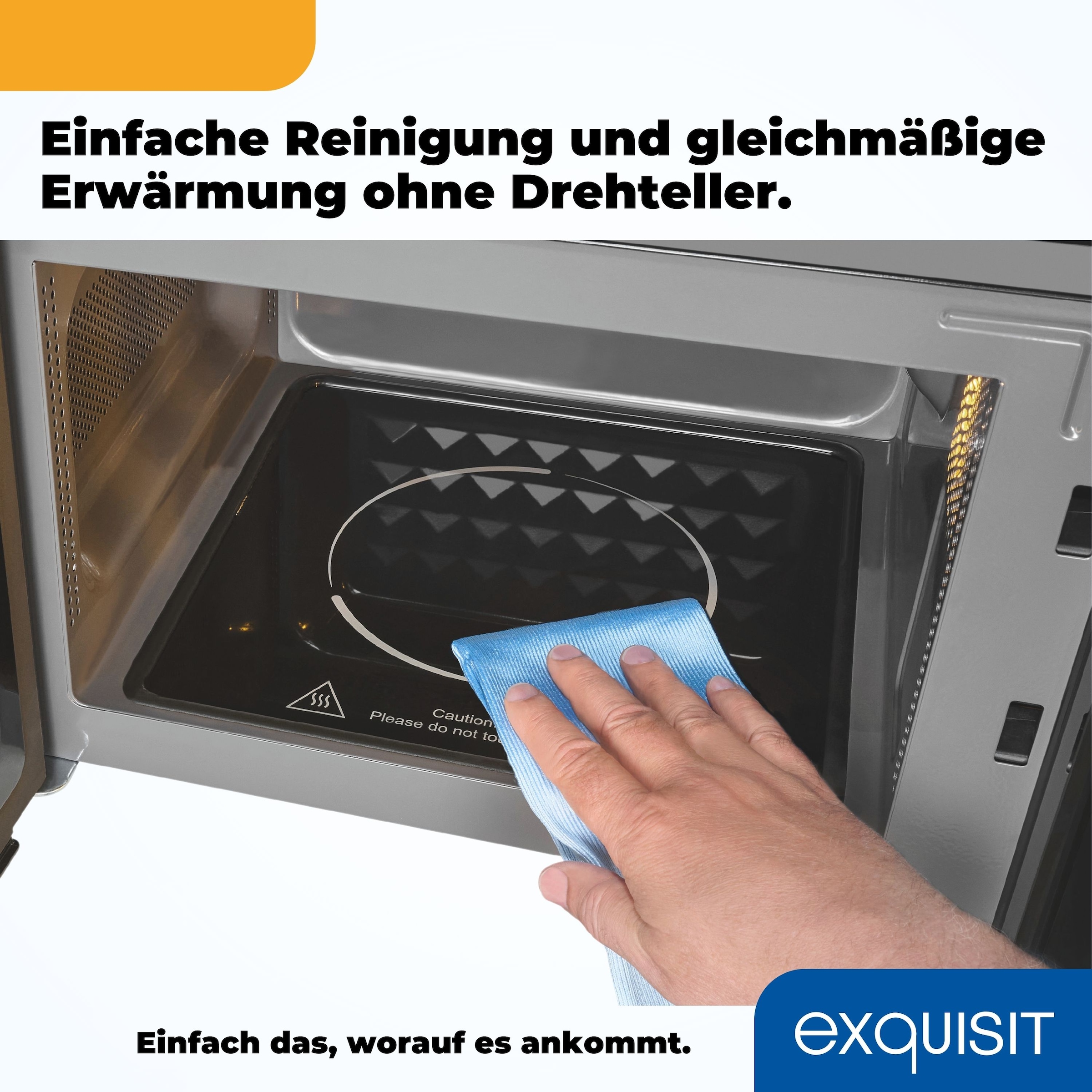 exquisit Mikrowelle »MW7020-F-030DI«, Mikrowelle, schwarz