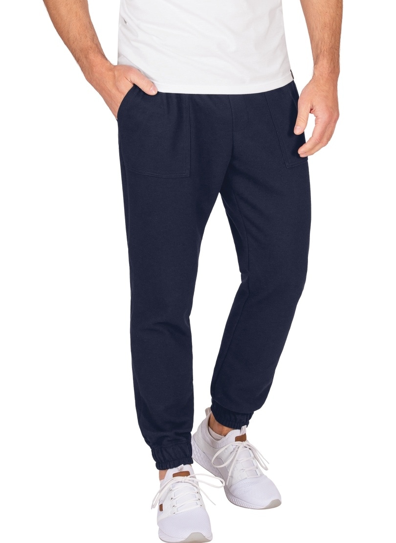 Trigema Jerseyhose »TRIGEMA Jogginghose mit aufgesetzten Taschen«