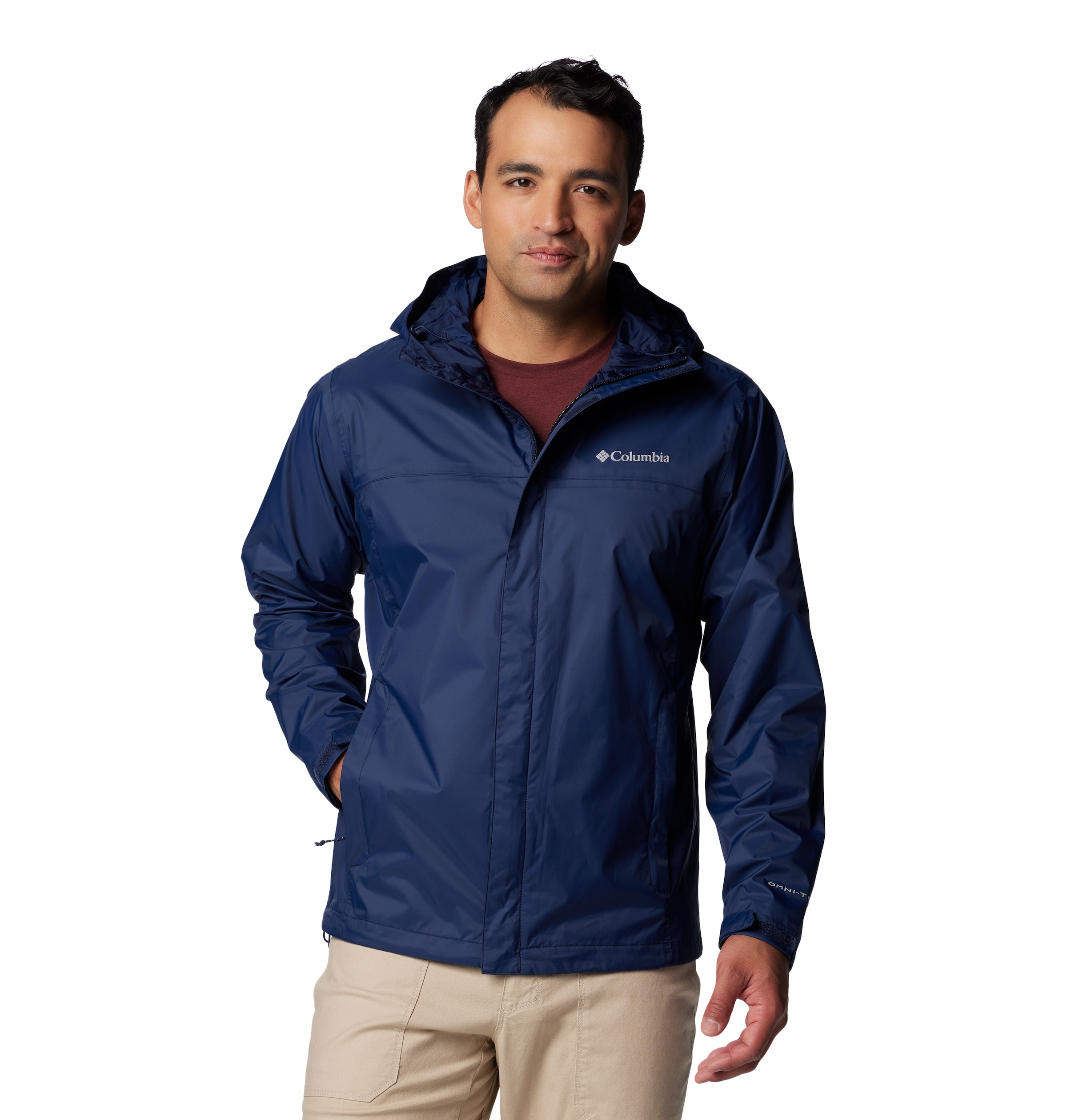 Columbia Regenjacke »WATERTIGHT II JACKET«, (1 St.), mit Kapuze