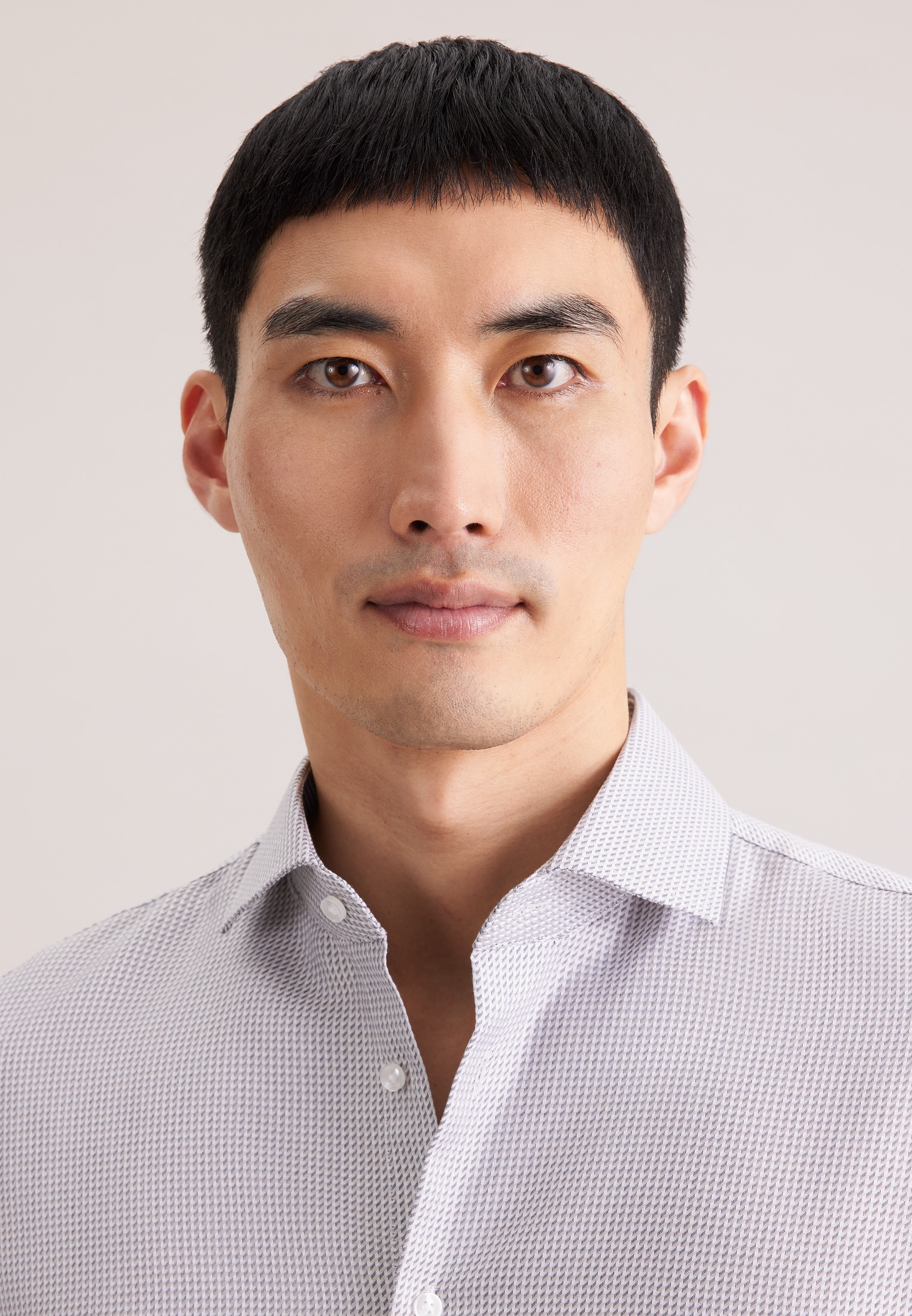 seidensticker Businesshemd »Schwarze Rose« Shaped 1/1 Kentkragen Struktur