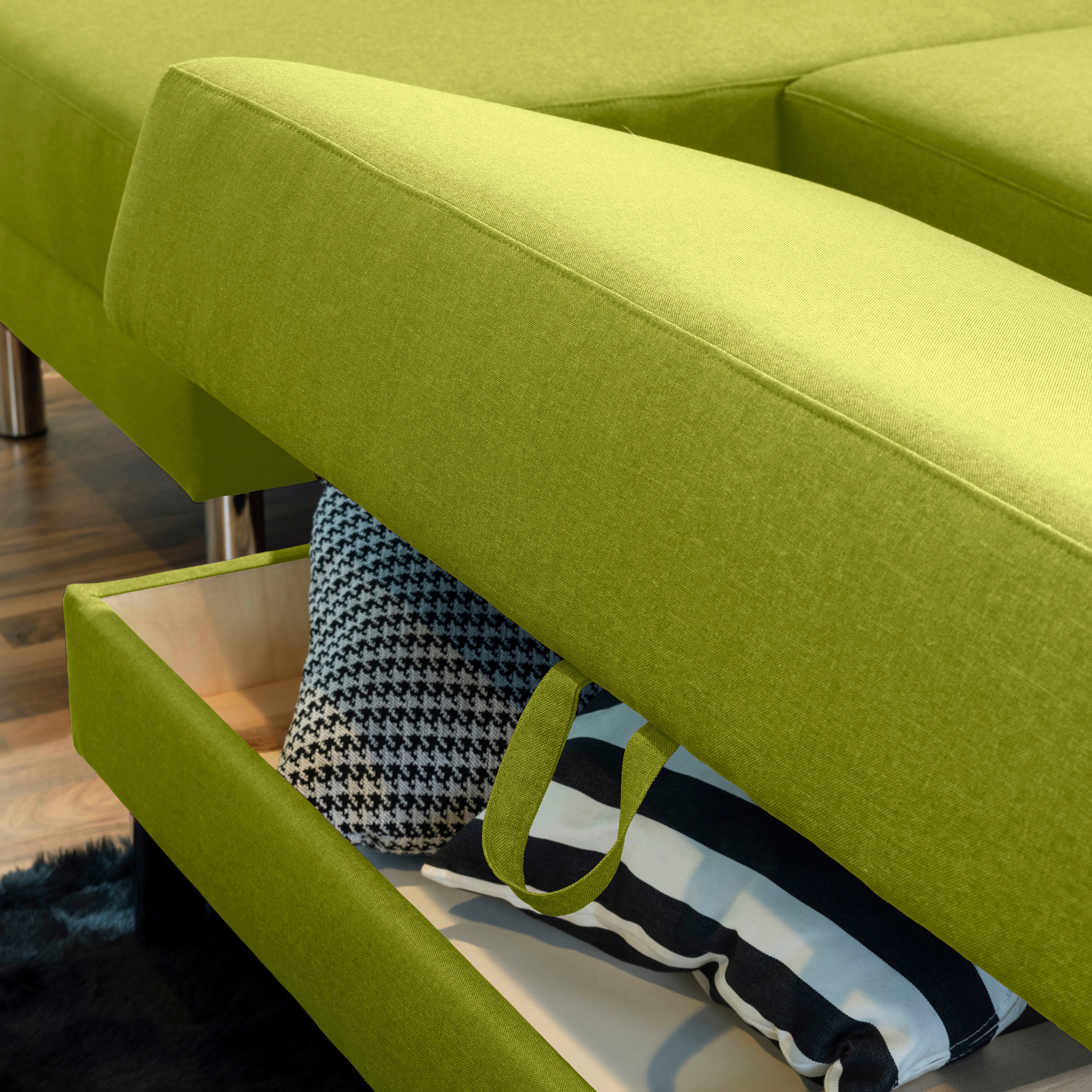 Max Winzer® Hocker »Just Fresh«, mit Stauraum