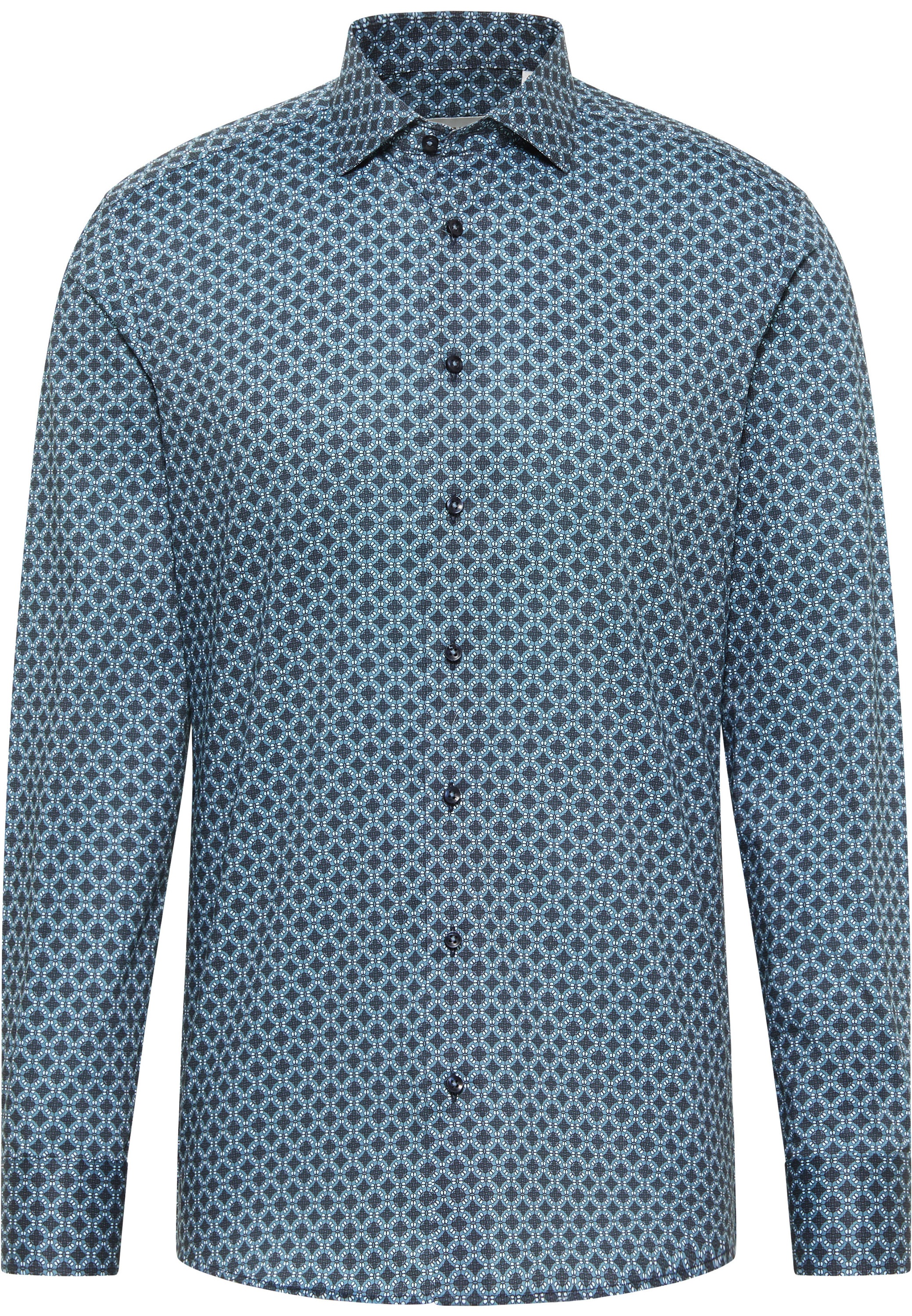 Eterna Langarmhemd »SLIM FIT« NON IRON (bügelfrei)