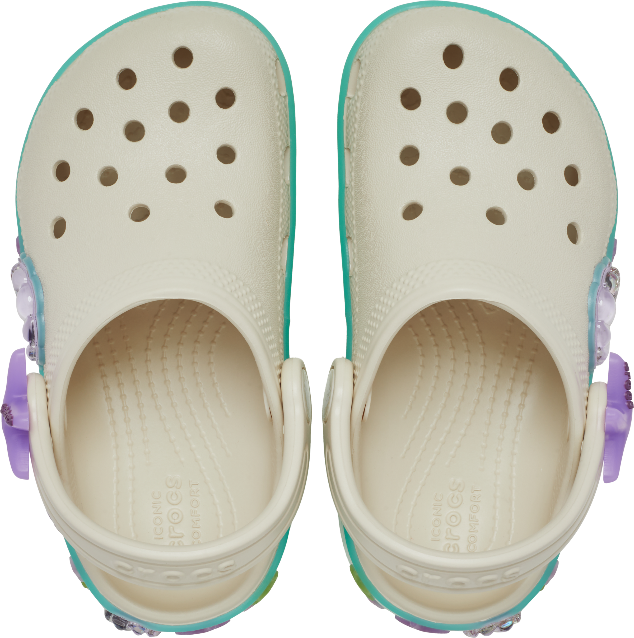 Crocs Clog »Classic Sea Sparkle Shaker«  Sommerschuh, Strandschuh mit Glitter-Muscheln