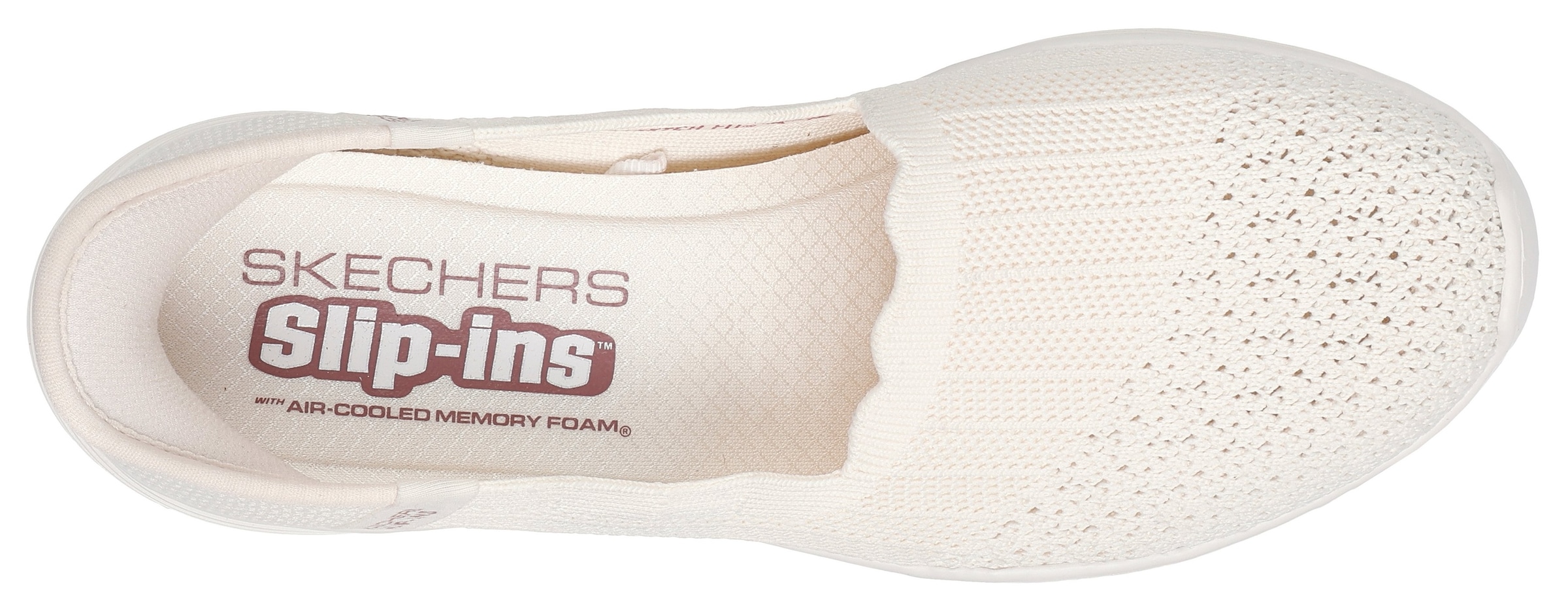 Skechers Slip-On Sneaker »SEAGER-BELIEVE IT«, Slipper, Reha Schuh mit Handsfree Slip-ins Funktion