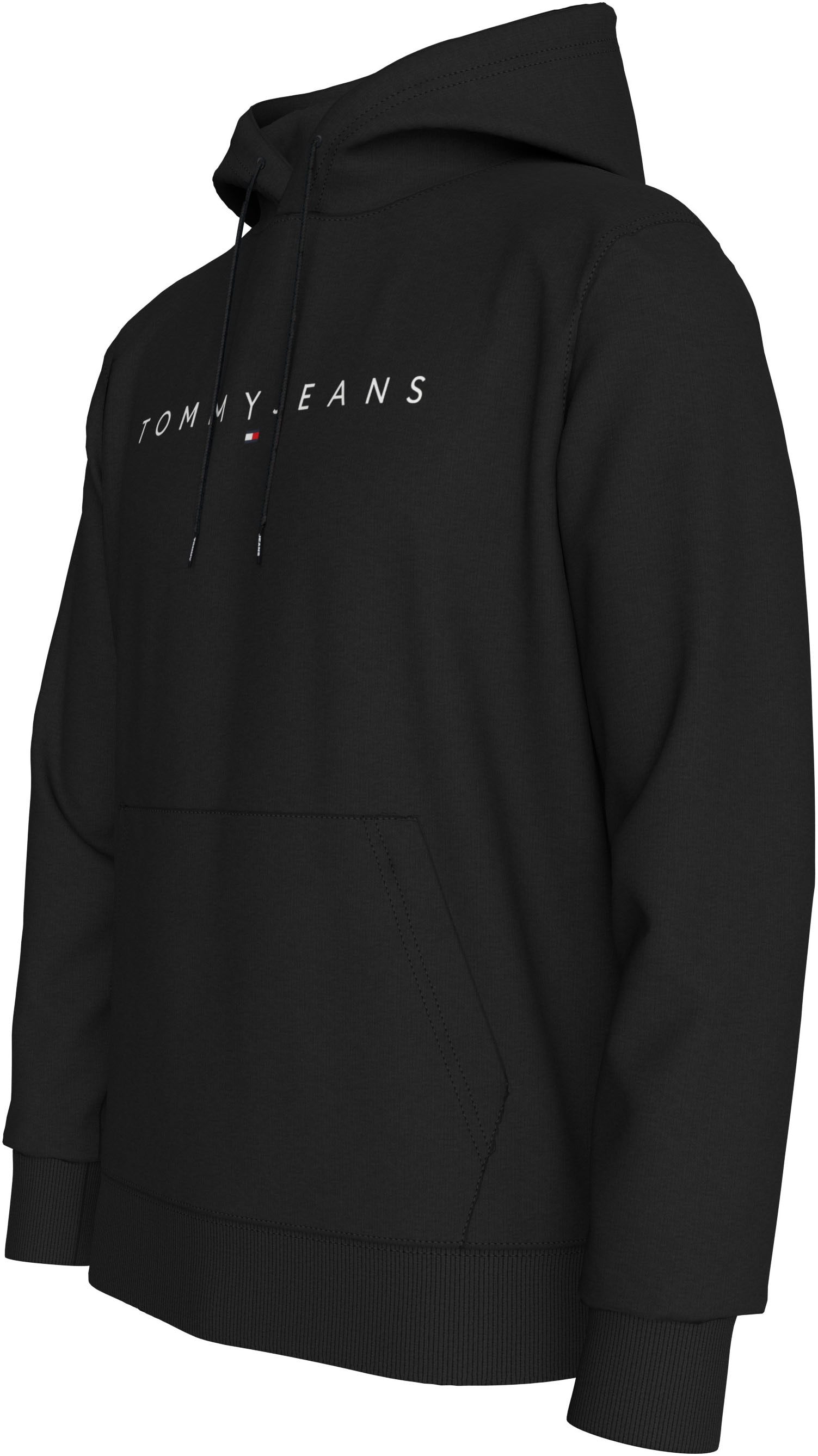 Tommy Jeans Plus Kapuzensweatshirt »TJM REG LINEAR LOGO HOODIE EXT«, hoher Tragekomfort, Große Größen