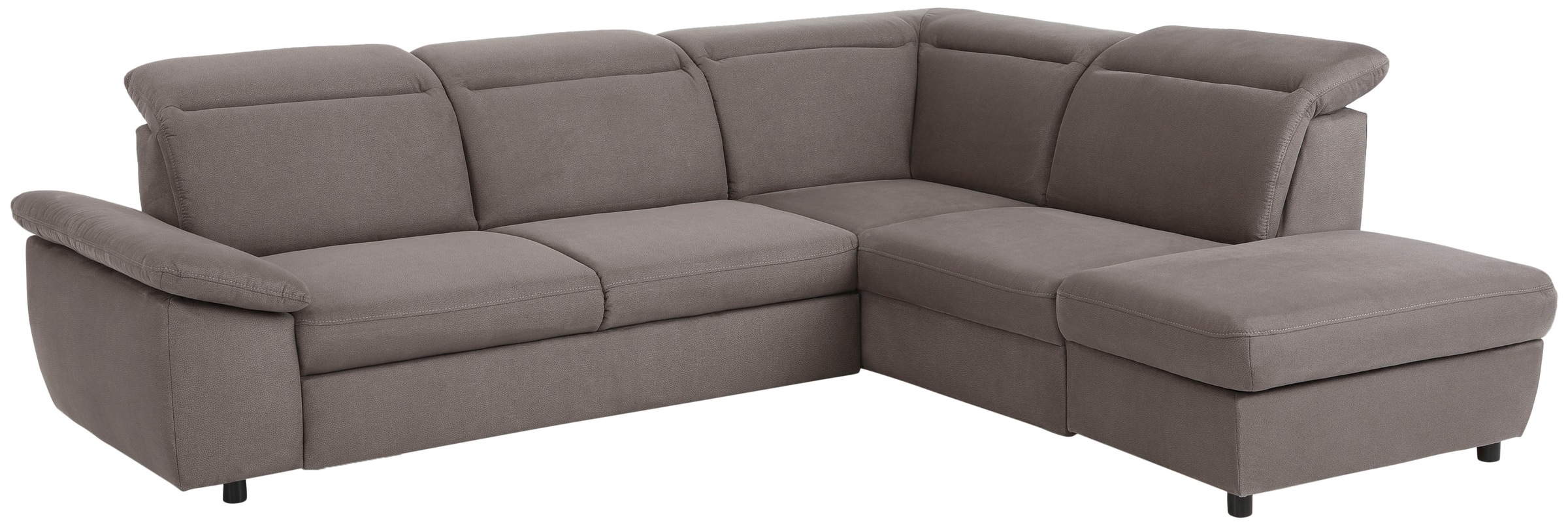 Home affaire Ecksofa »Mauritius L-Form«, mit Ottomane, mit Kopfteil- und Armlehnverstellung