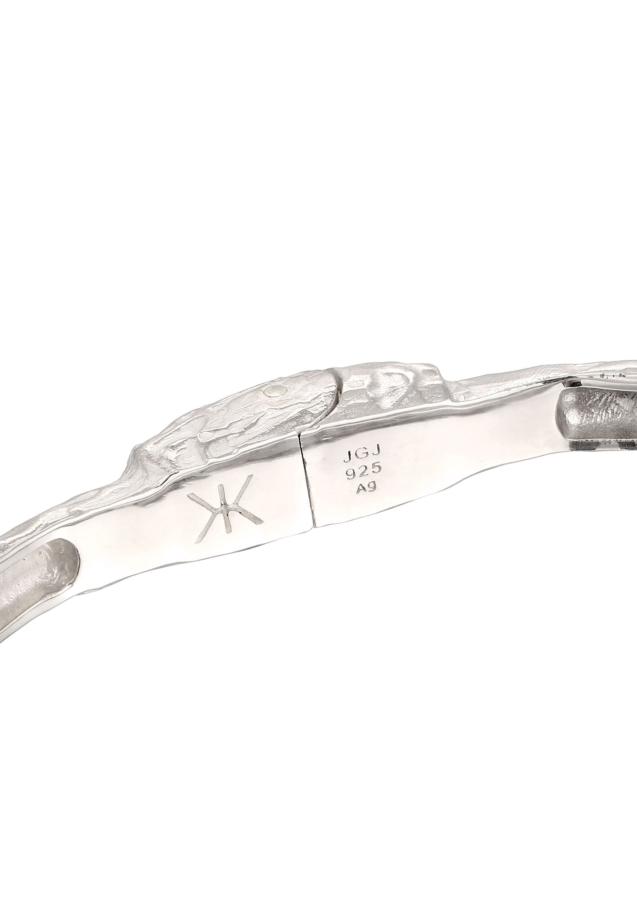 Kuzzoi Armreif »Armband Armreif Herren 925 Sterling Silber«