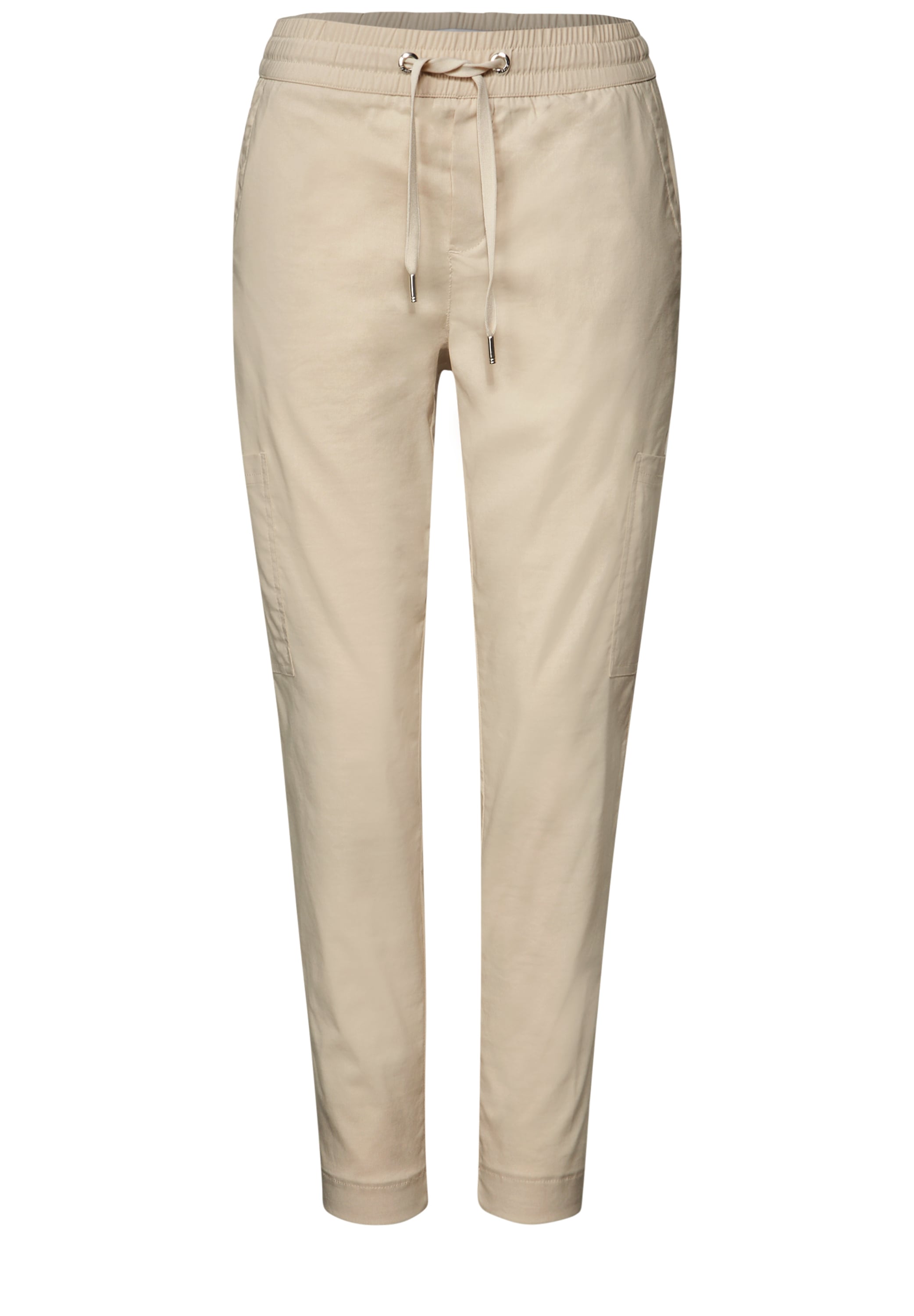 STREET ONE Stoffhose »Style Bonny«, Sommerhose mit elastischem Bund mit Tunnelzug
