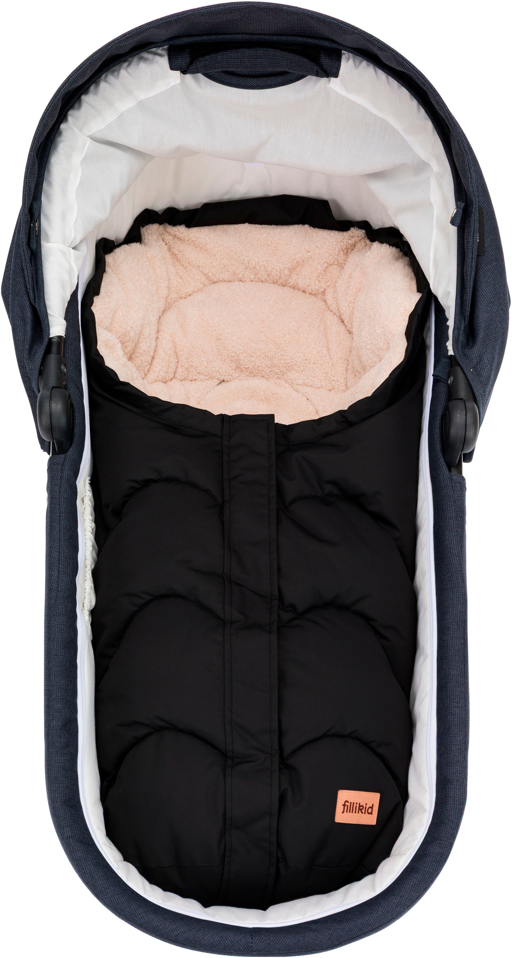 Fillikid Fußsack »Torre, Winterfußsack Gr. 0« für Autositze Gr. 0 und Kinderwagen