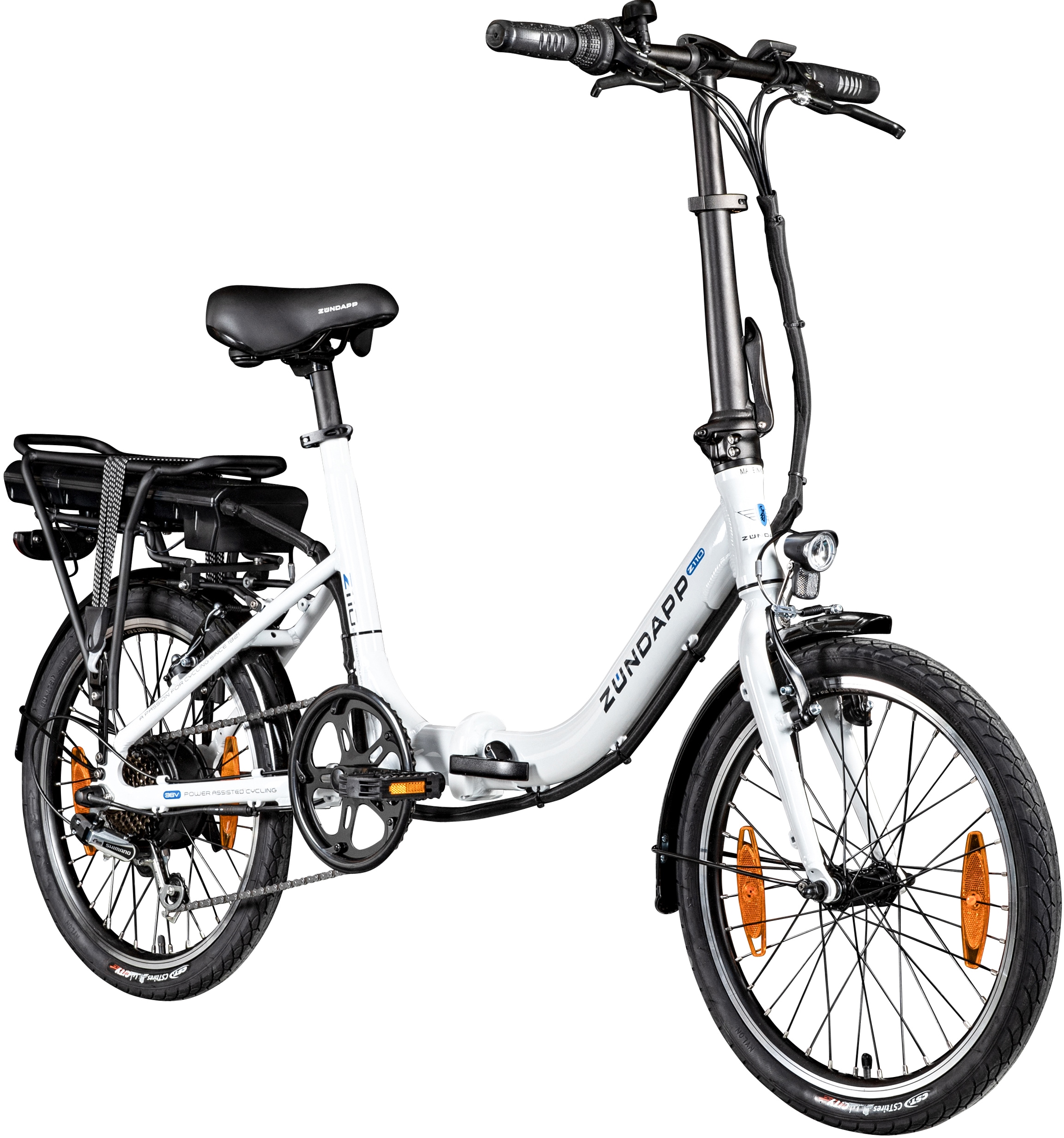 Zündapp E-Bike »Z110«, bei 7 RD-TY21 250 Gang, Tourney, Heckmotor Shimano, W