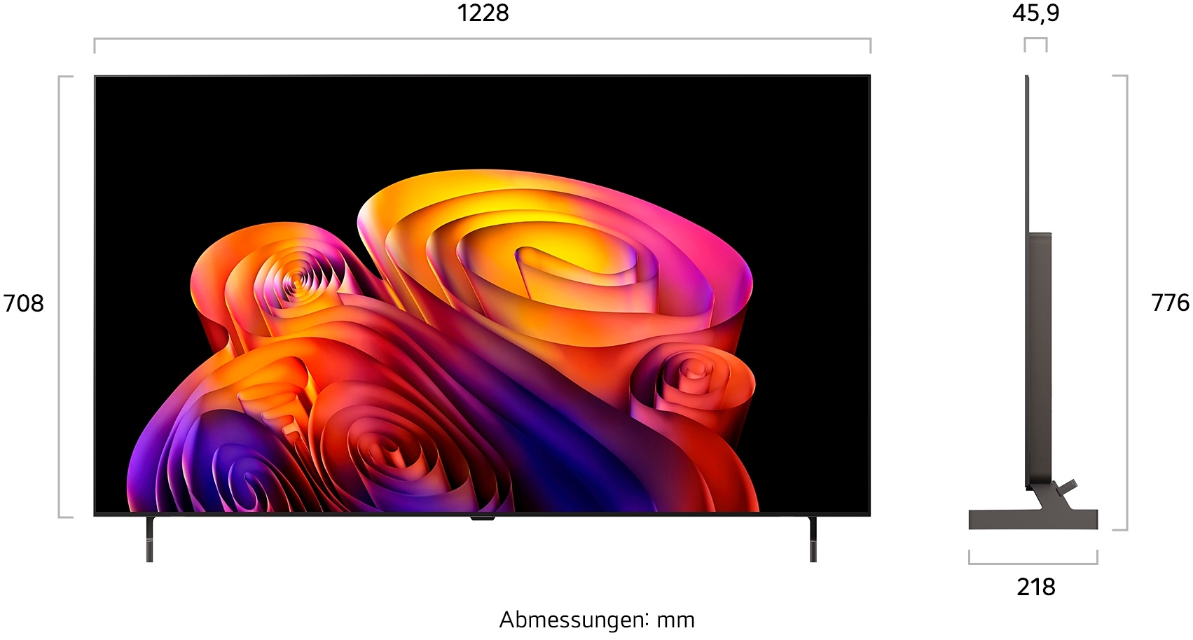 LG OLED-Fernseher »OLED55B6ELC« 139 cm/55 ″ Smart-TV