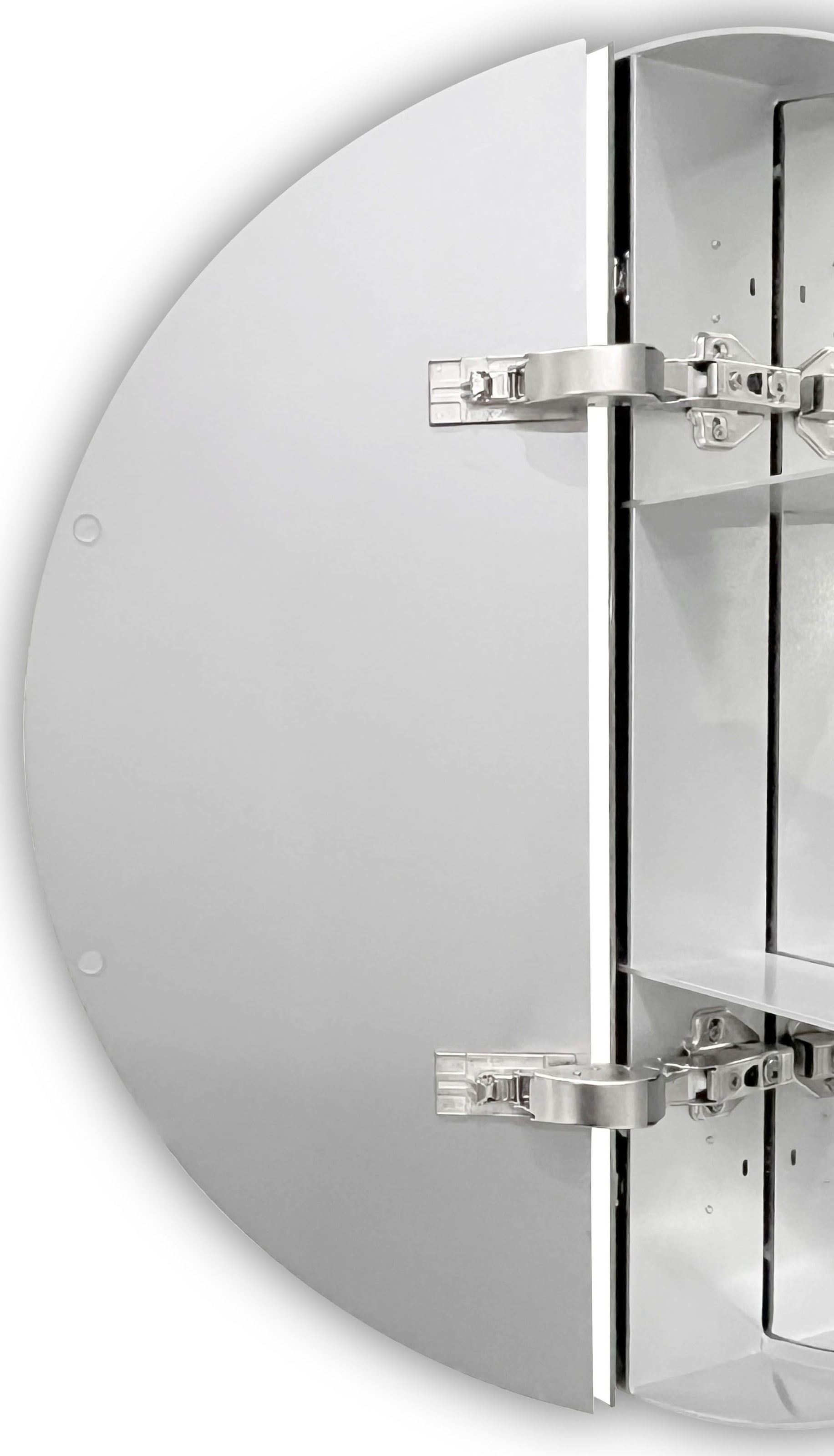 Echtglas, 60 kaufen und Badezimmerspiegelschrank, Garantie Ø: IP24 cm, online mit Jahren 3 XXL LED-Beleuchtung, Talos aus Aluminium |