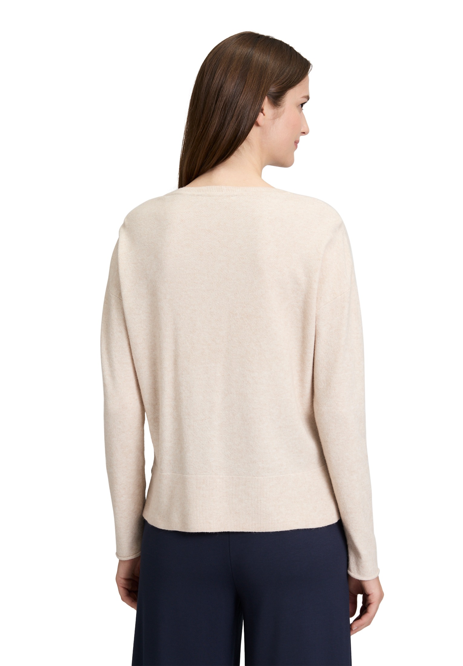 Betty&Co Strickpullover »Strickpullover mit V-Ausschnitt«