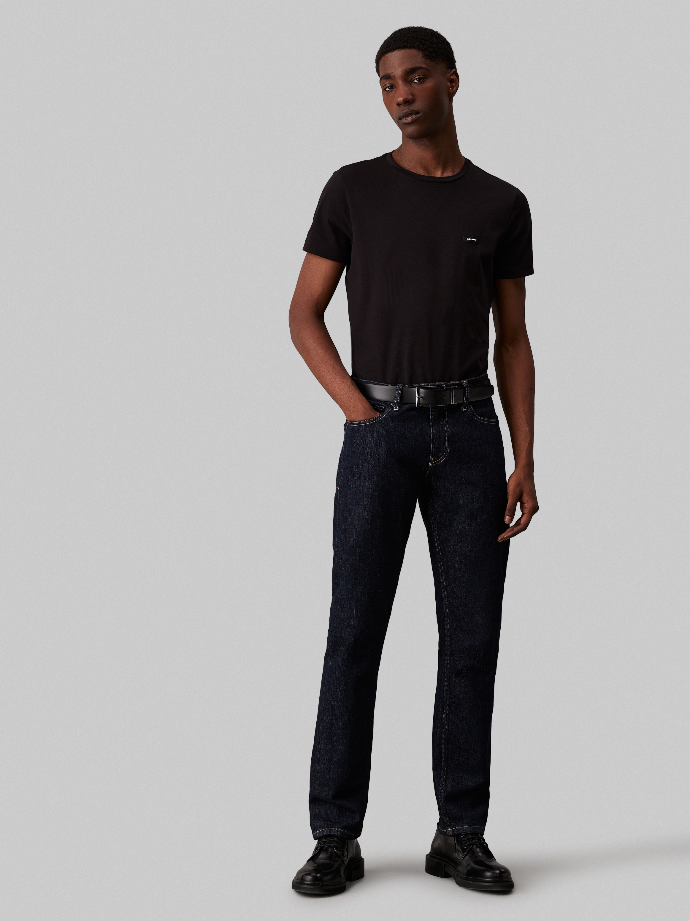 Calvin Klein T-Shirt »STRETCH SLIM FIT T-SHIRT«, mit Rundhalsausschnitt