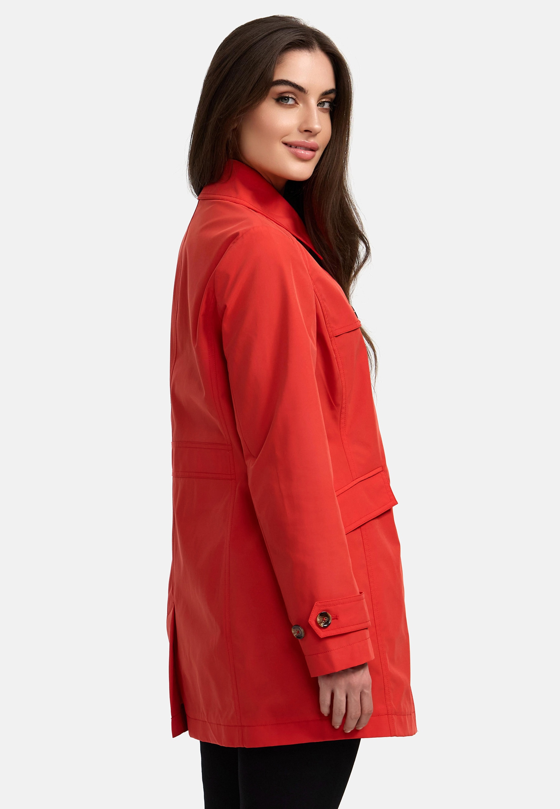 MANISA Trenchcoat, mit Koller
