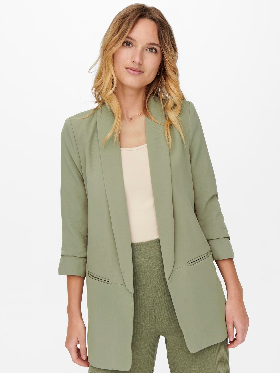 ONLY Kurzblazer »ONLELLY 3/4 LIFE BLAZER TLR NOOS«, mit 3/4 Ärmel