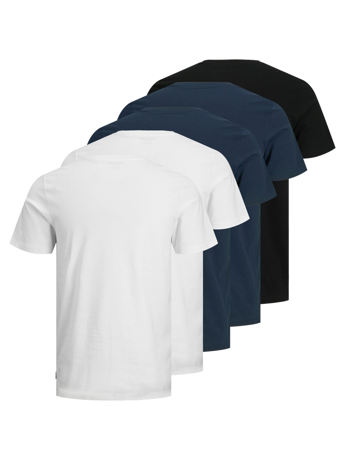 Jack & Jones T-Shirt »ORGANIC BASIC TEE«, (Packung, 5 tlg., 5er-Pack)