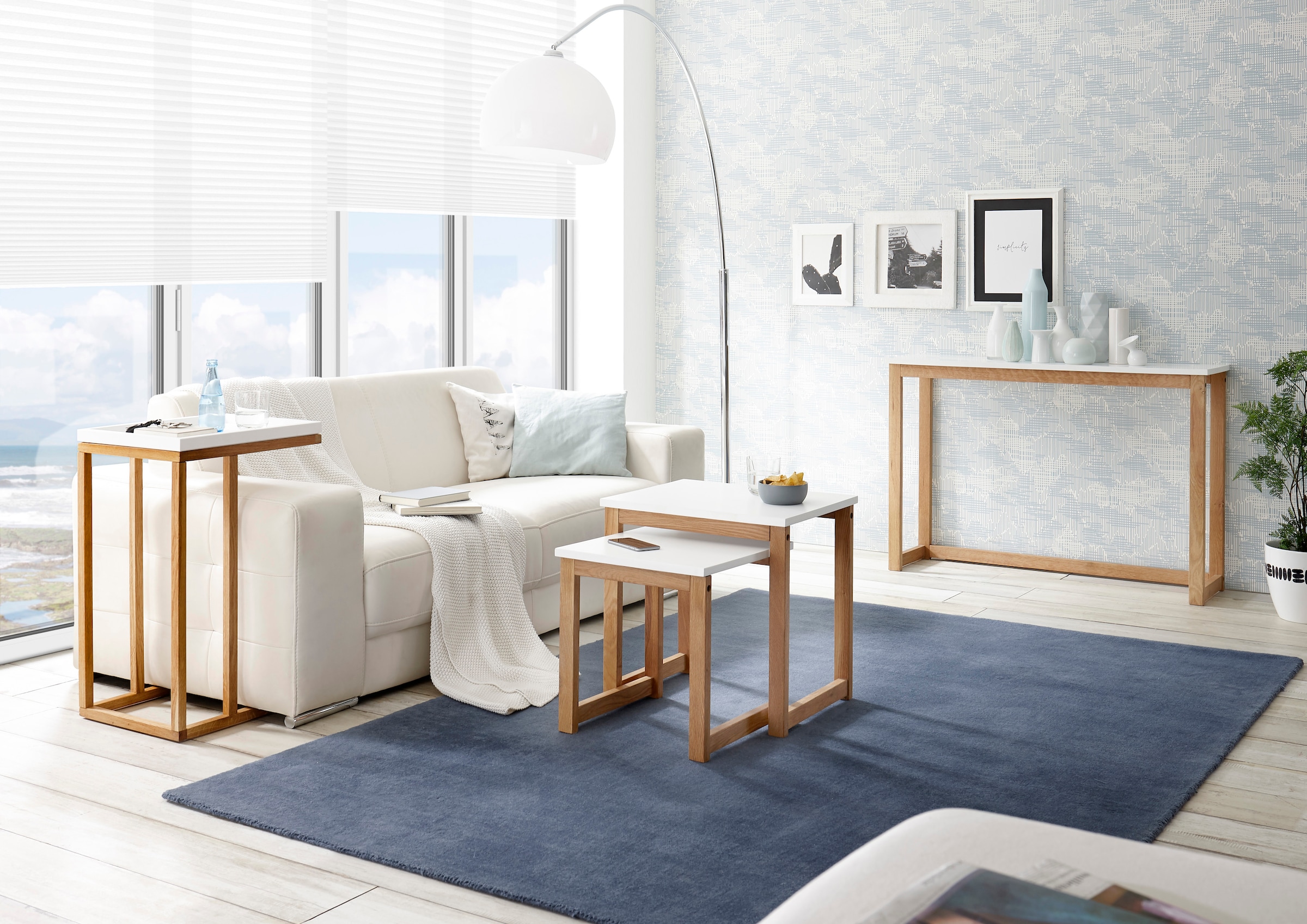 MCA furniture Konsole »Riverside, TOPSELLER!«, (Konsole, Beistelltisch), Breite ca. 110 cm, Skandi-Design, minimalistisch