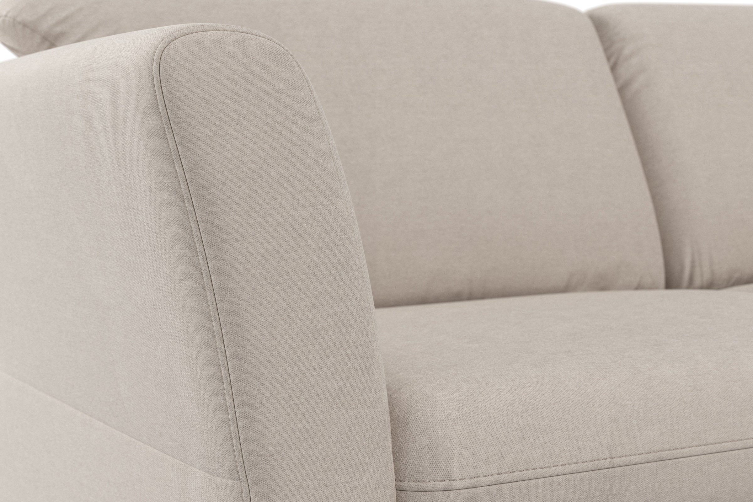 Home affaire Ecksofa »Trelleborg L-Form«, Federkern-Polsterung, wahlweise mit Bettfunktion und Bettkasten