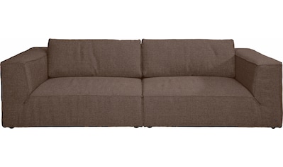 Big-Sofa »BIG CUBE STYLE«, mit bequemen Stegkissen, extra große Sitztiefe, Breite 240 cm