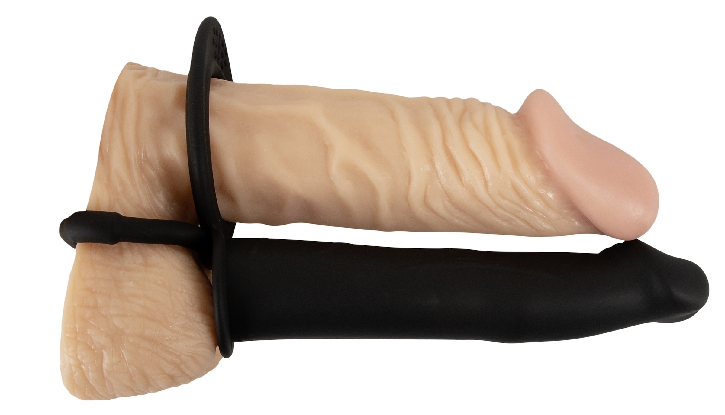 BLACK VELVETS Anal-Stimulator »Analvibrator RC double fucker« ()