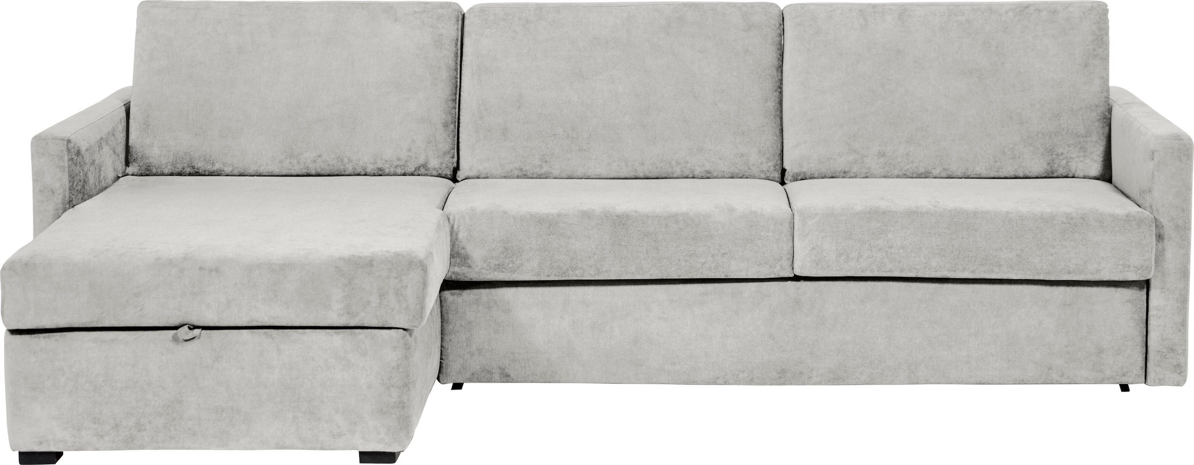 Places of Style Schlafsofa »GOLDPOINT Ecksofa 264 cm, Liegefläche (140/200cm), L-Form,«, Bettfunktion, Bonell-Federkernmatratze und Dauerschläfer-Funktion