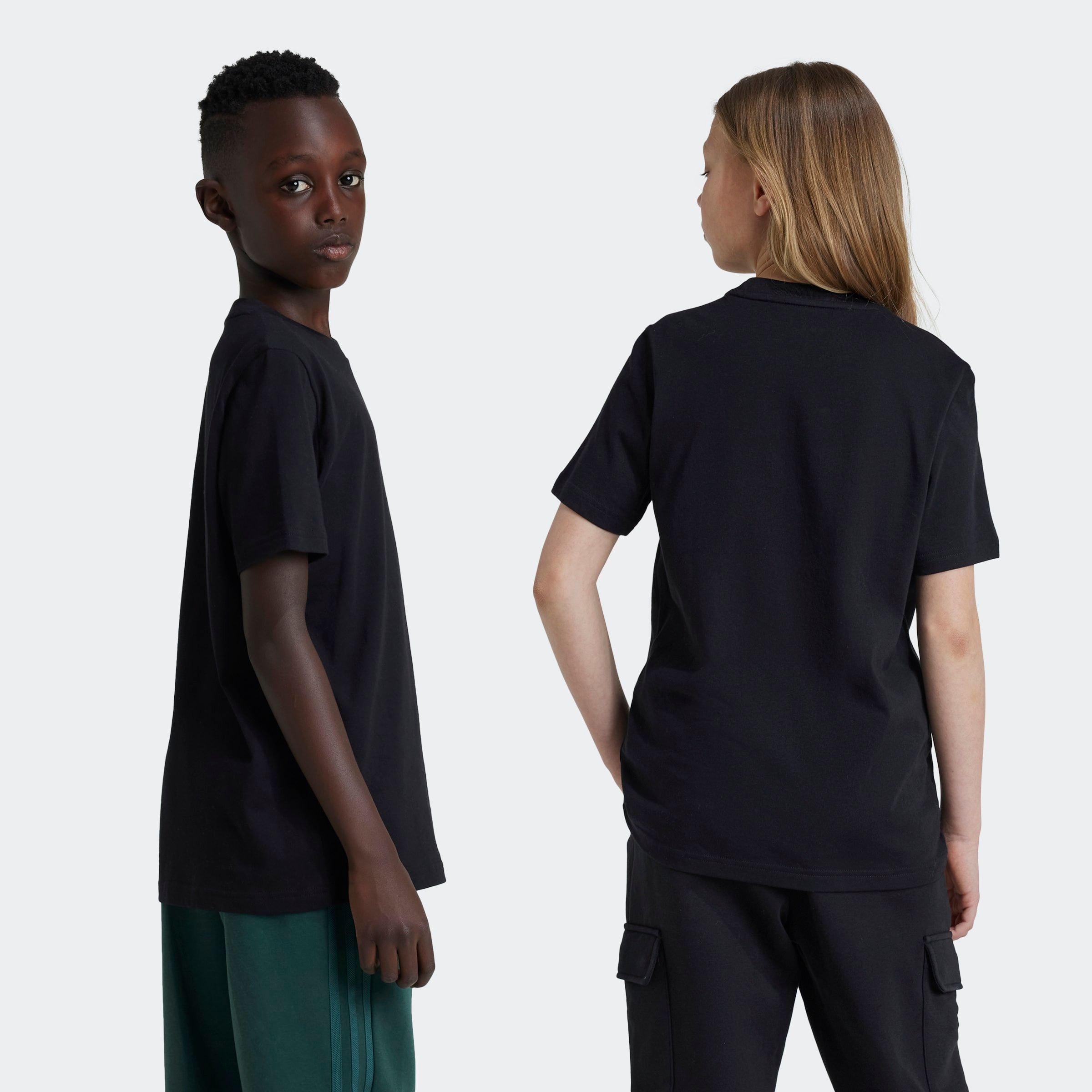 adidas Originals T-Shirt »TEE« für Kinder und Teens, mit gerippten Details, mit Rundhalsausschnitt