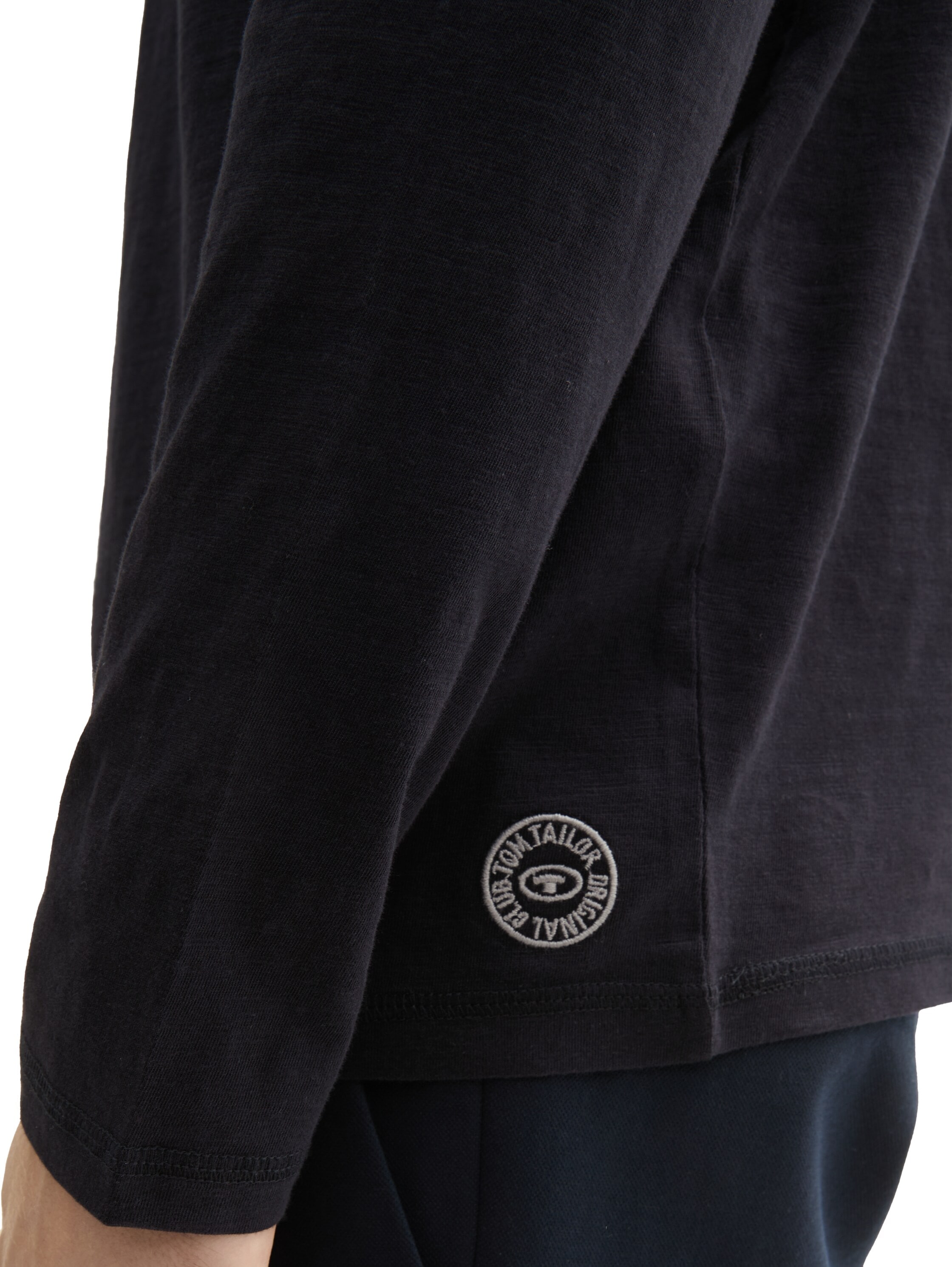TOM TAILOR Langarmshirt mit Knopfleiste