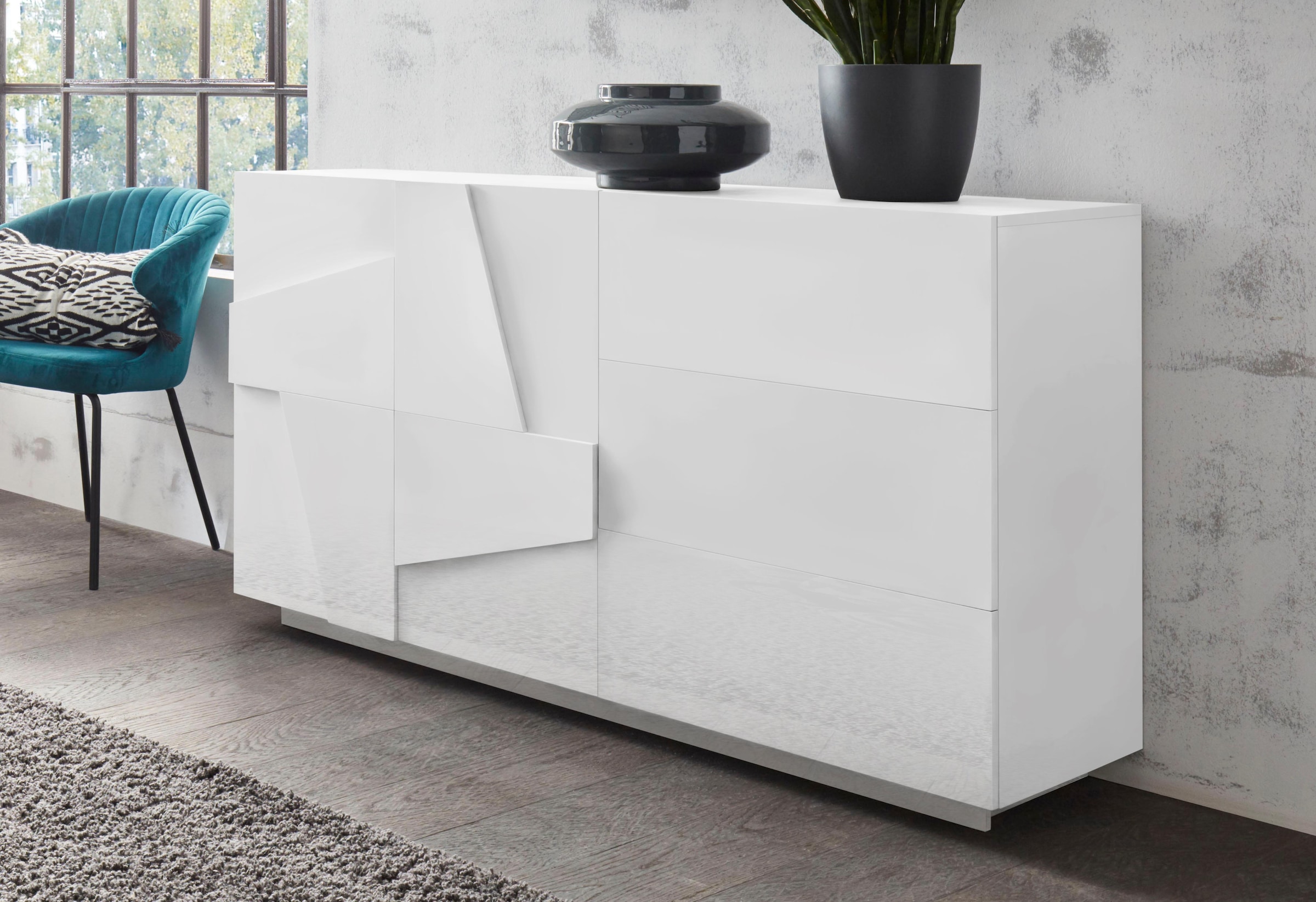 cm Tecnos 140 Raten auf Sideboard »PING«, Breite kaufen