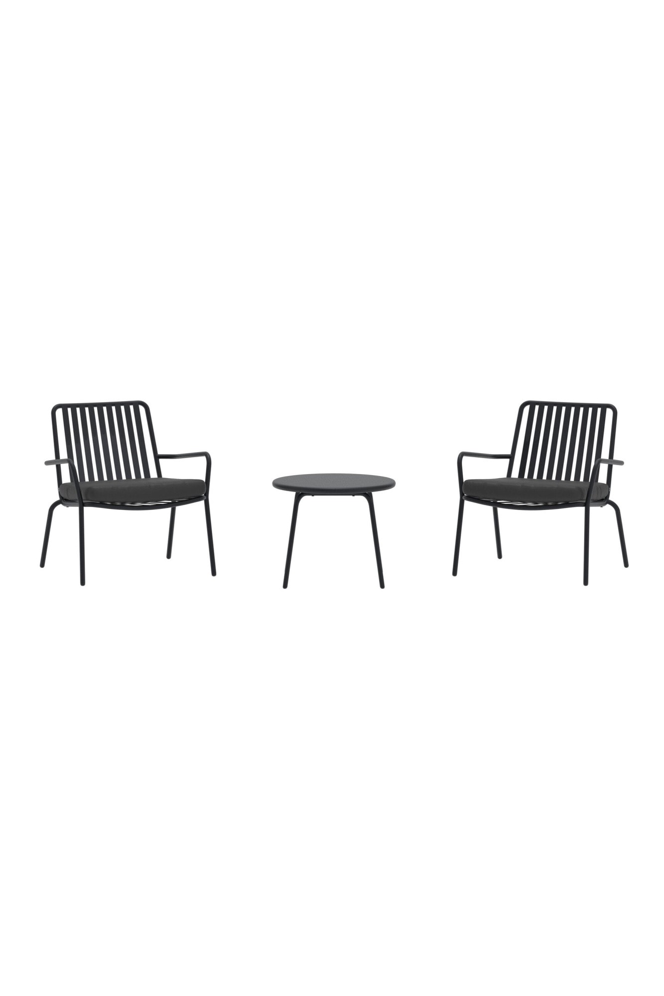 Venture Home Gartenlounge-Set »Mykonos, großzügiges Outdoor-Set für hohen Sitzkomfort« 3 tlg. Loungemöbel mit Stoffbezug, angenehm, weich
