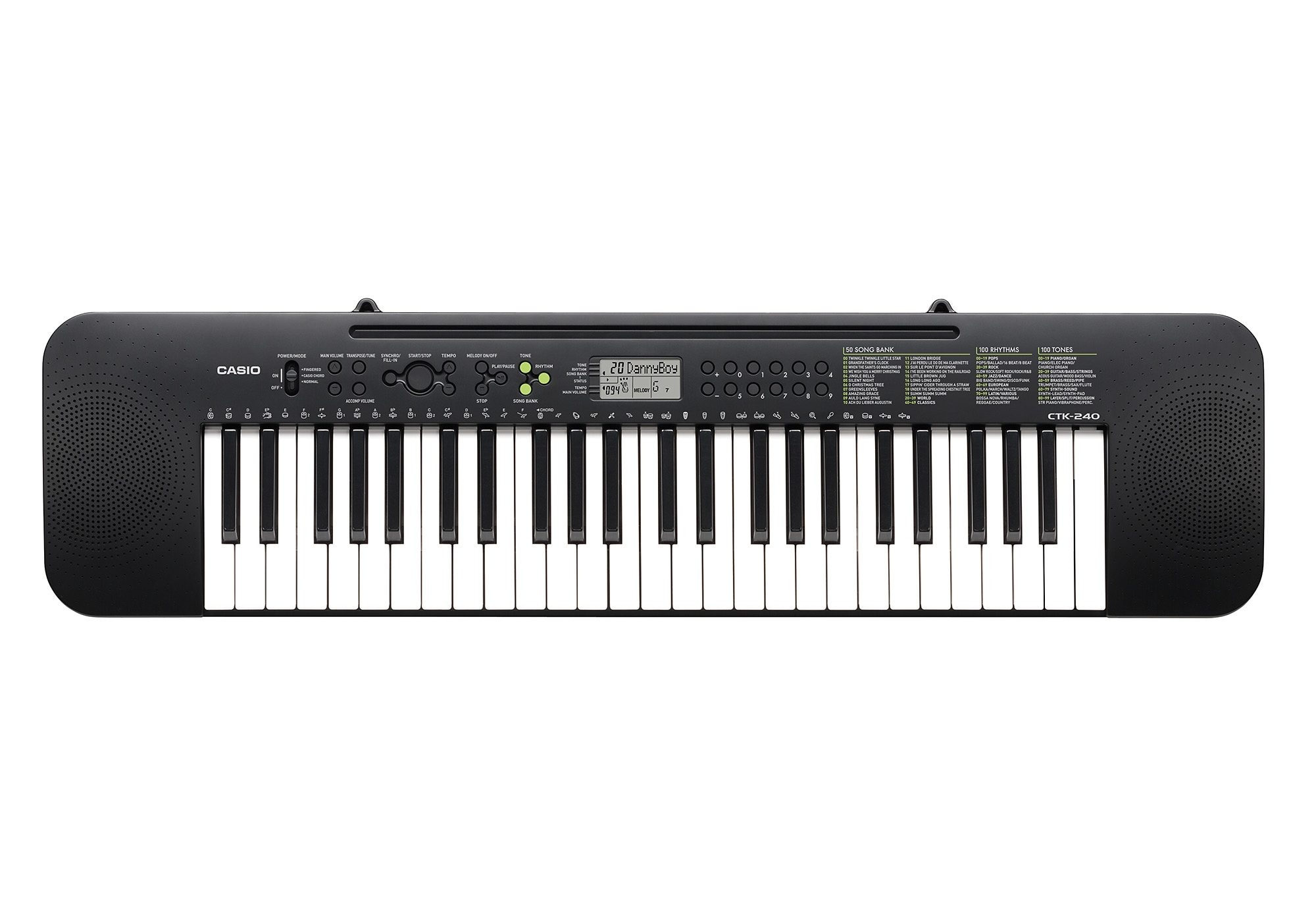 CASIO Home-Keyboard »CTK-240«, mit Netzteil