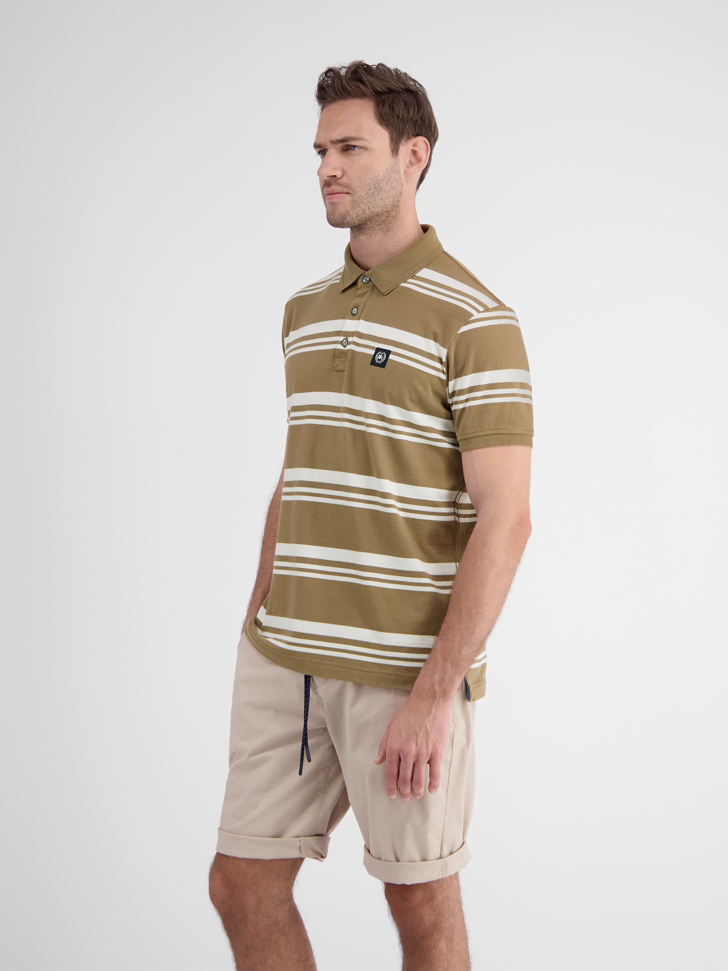 LERROS Poloshirt »LERROS Gestreiftes Poloshirt für Herren«