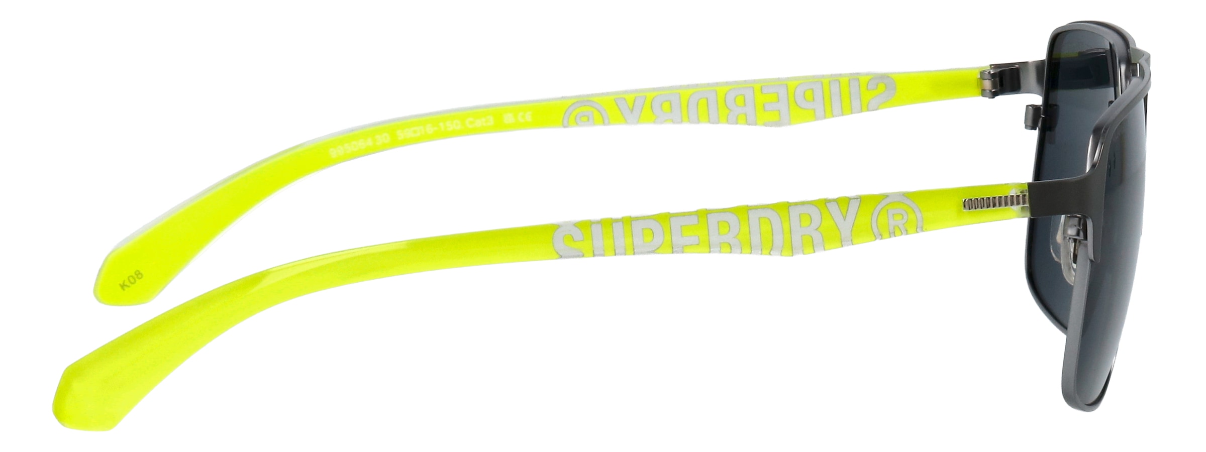 Superdry Sonnenbrille »Modell 995064« Form Pilot, Logoschriftzug auf Bügel, Kombifassung