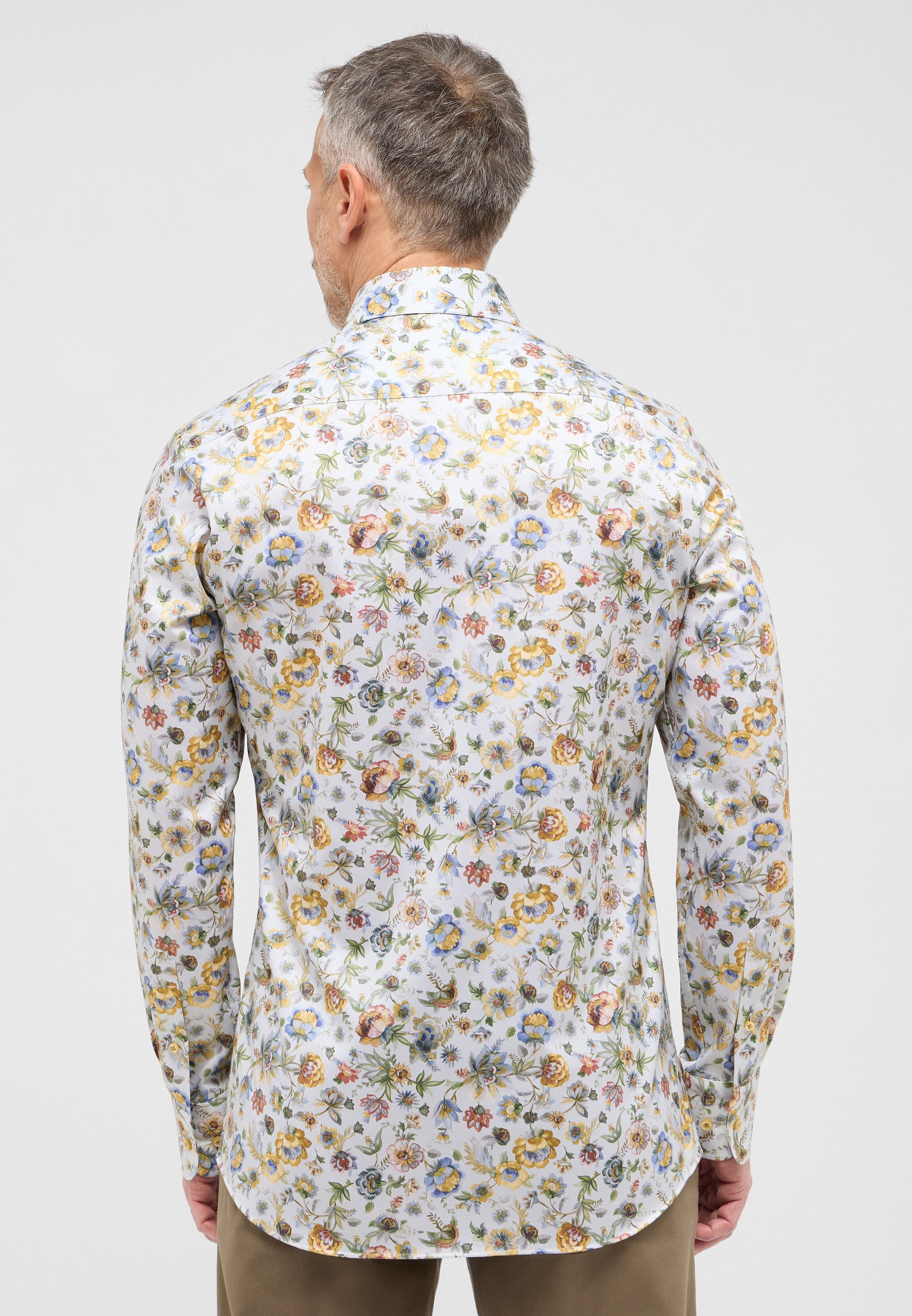 Eterna Langarmhemd »SLIM FIT« NON IRON (bügelfrei)