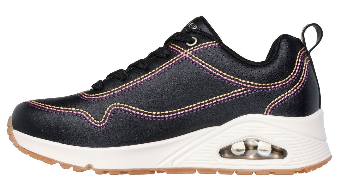 Skechers Sneaker »UNO-LUXURIOUS STITCHES«, Keilsneaker, Plateausneaker mit Skech-Air Funktion