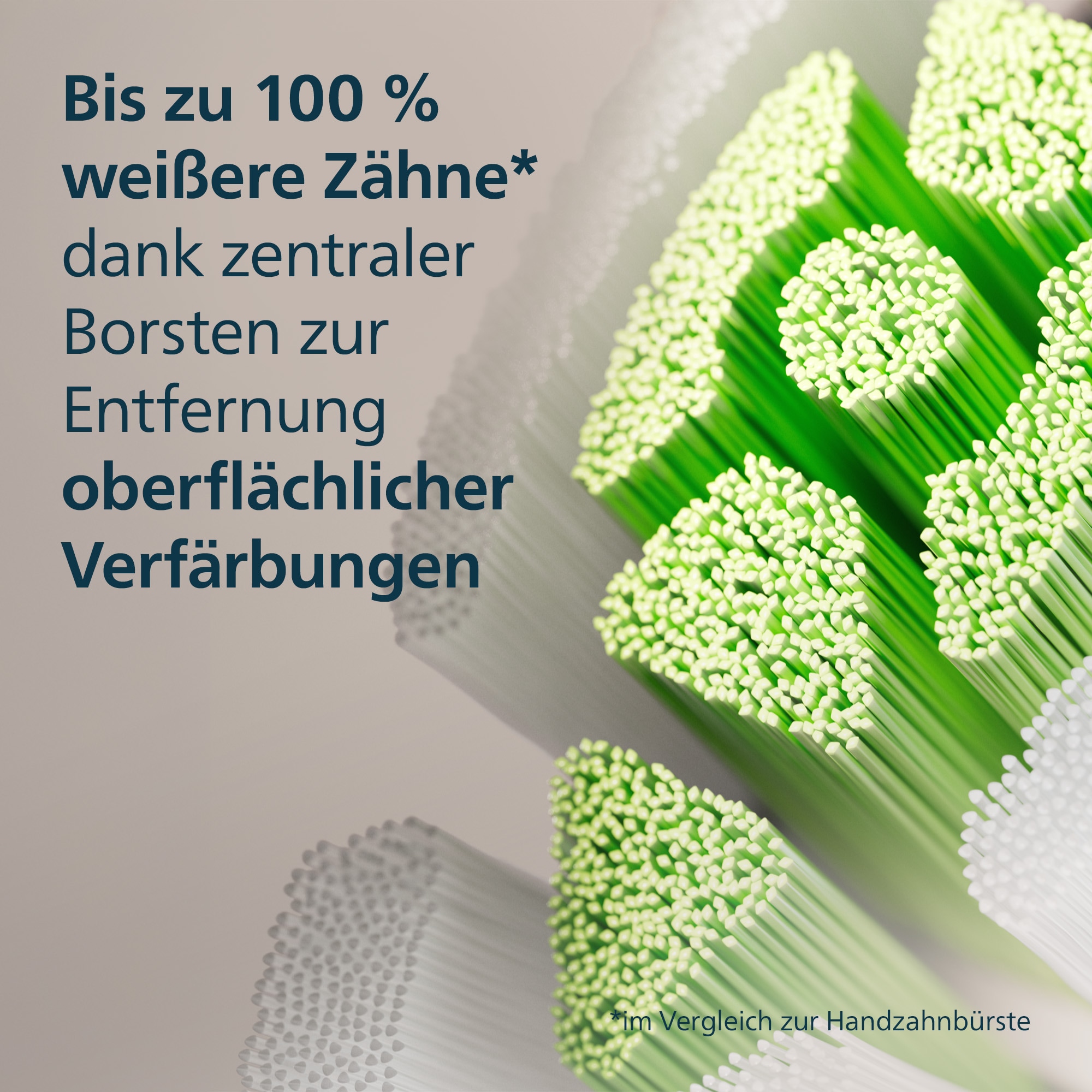 Philips Sonicare Aufsteckbürsten »W2 Optimal White«, für weißere Zähne, für jedes Sonicare Handstück